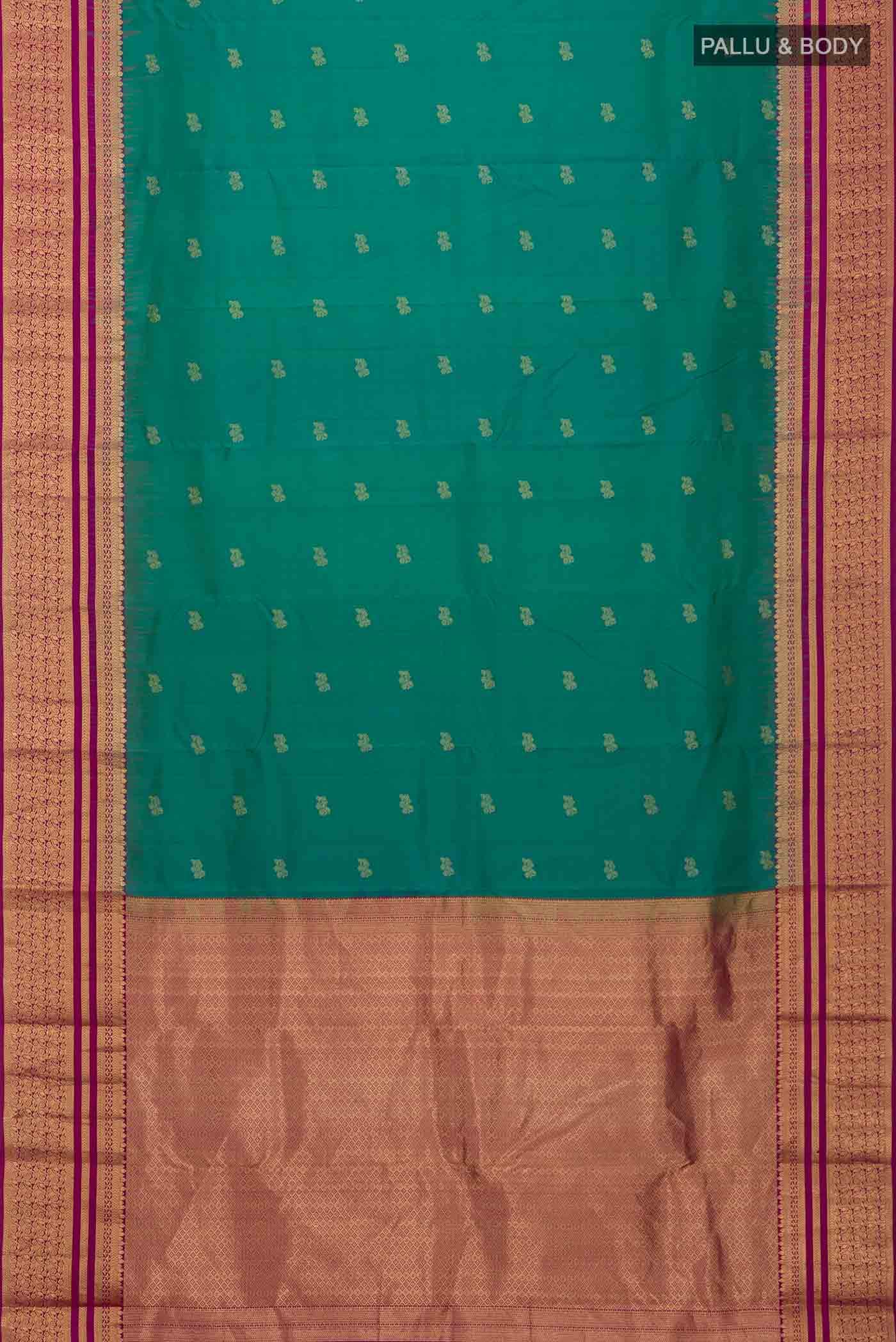 Green Kanchipuram Silk Saree