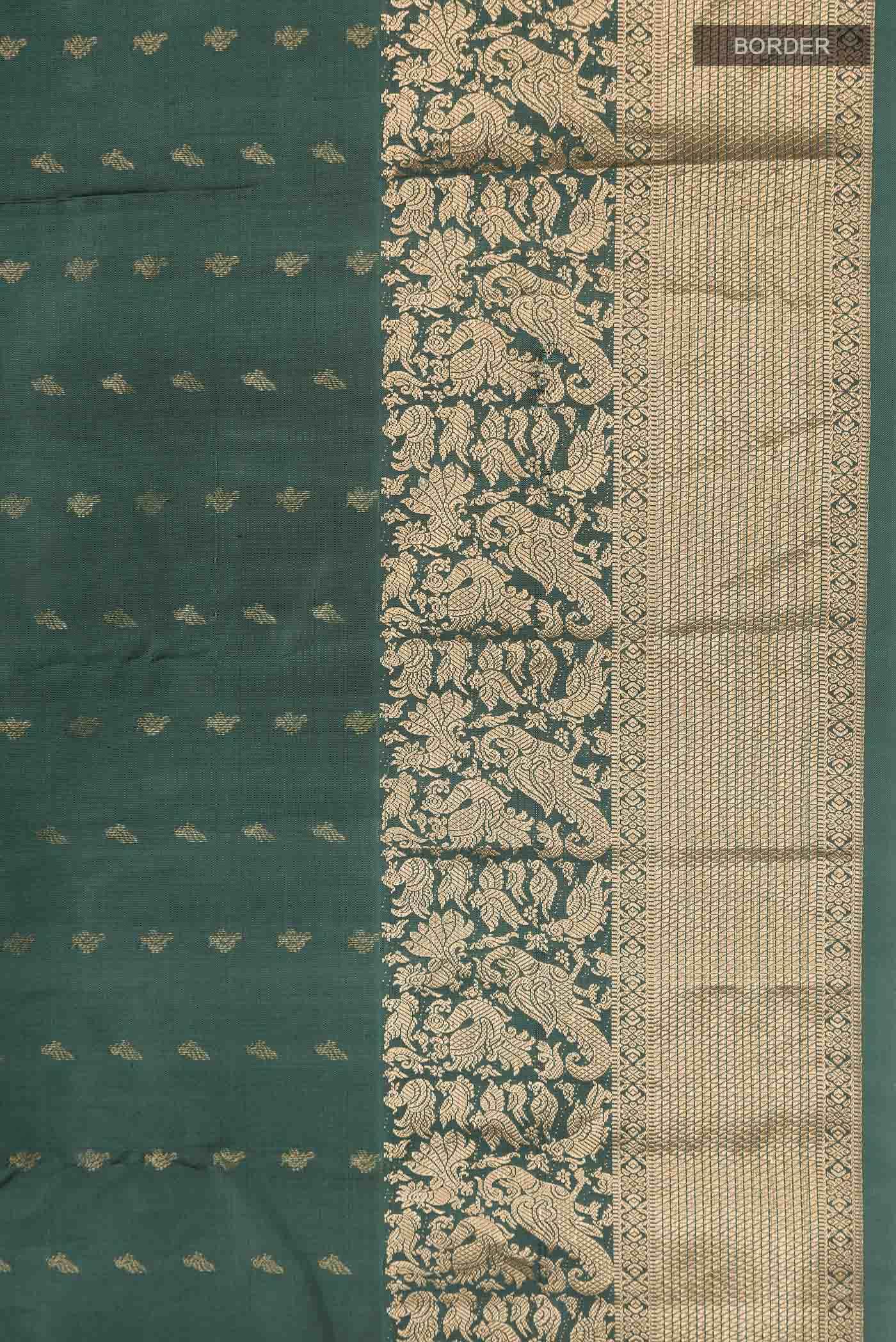 Green Kanchipuram Silk Saree