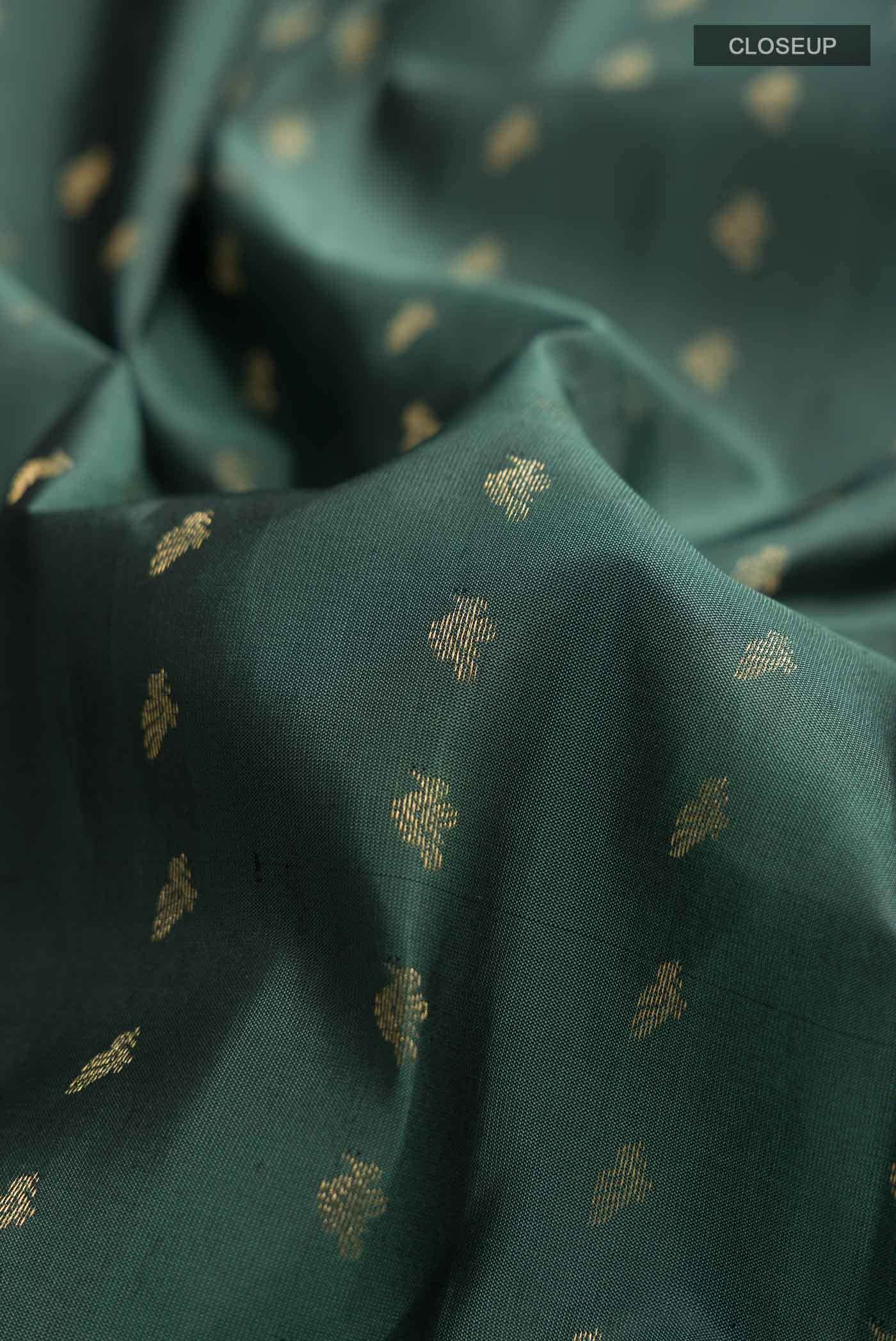 Green Kanchipuram Silk Saree