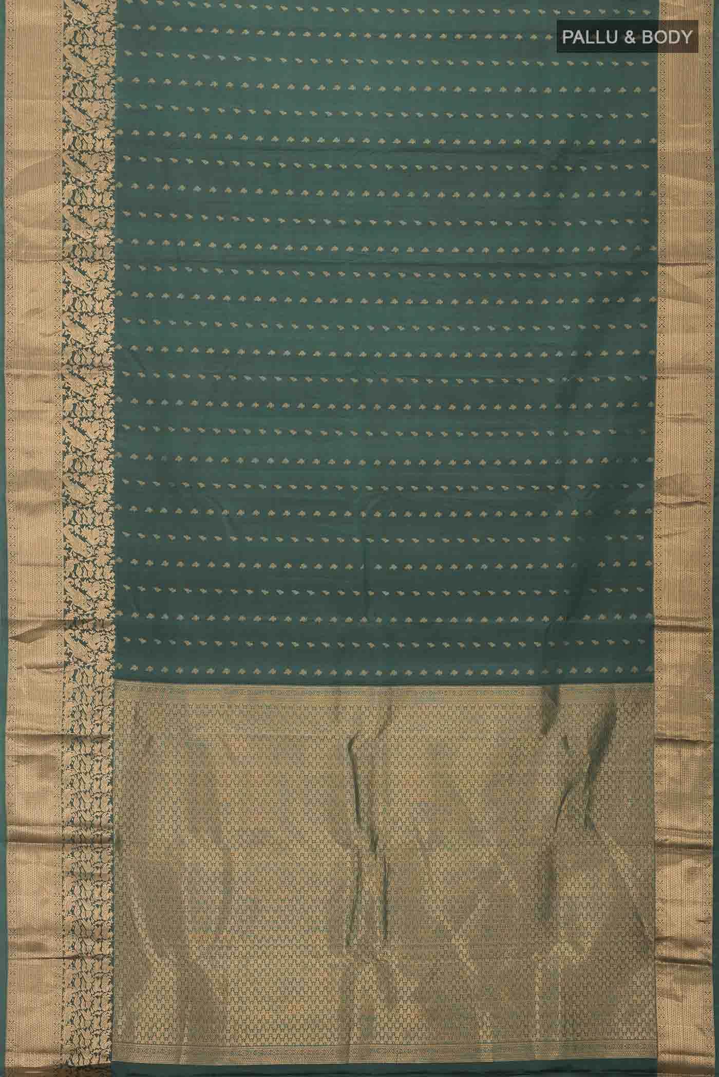 Green Kanchipuram Silk Saree