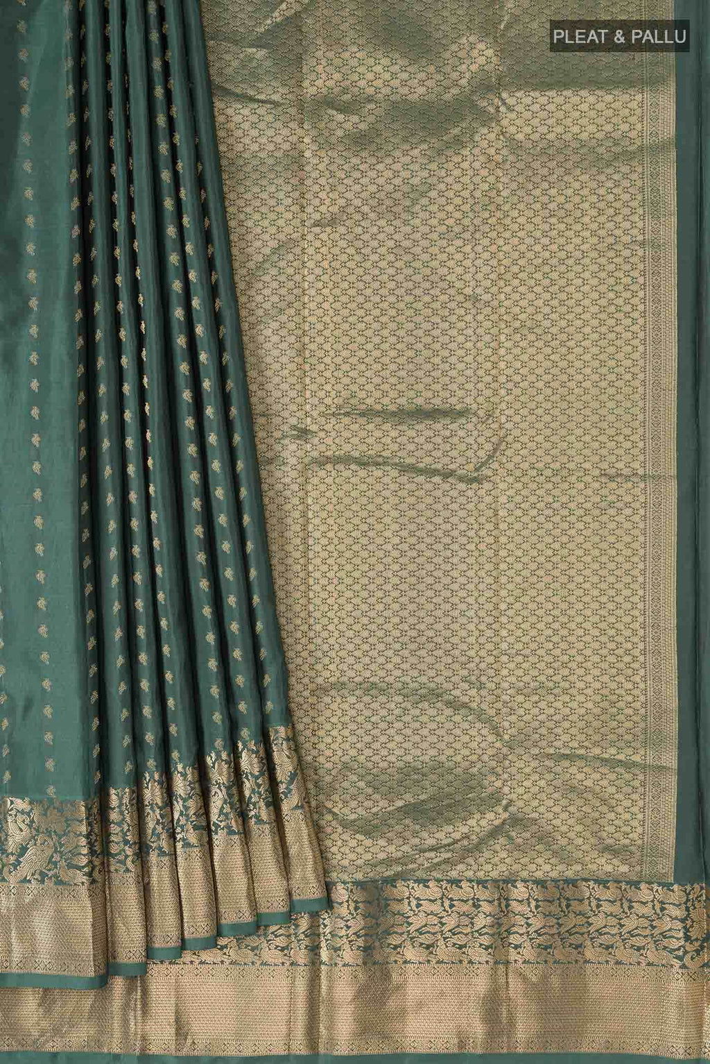 Green Kanchipuram Silk Saree