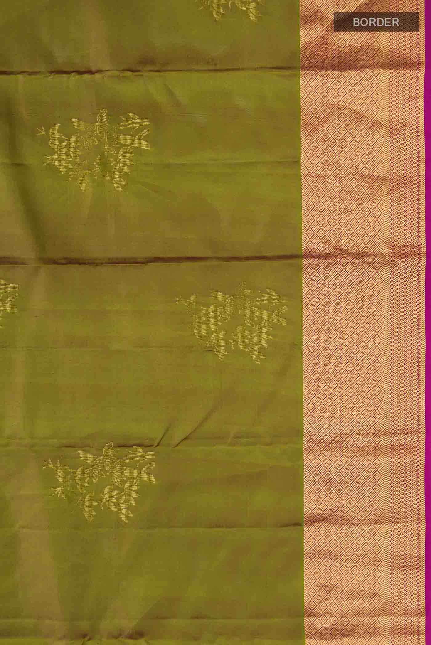 Green Kanchipuram Silk Saree