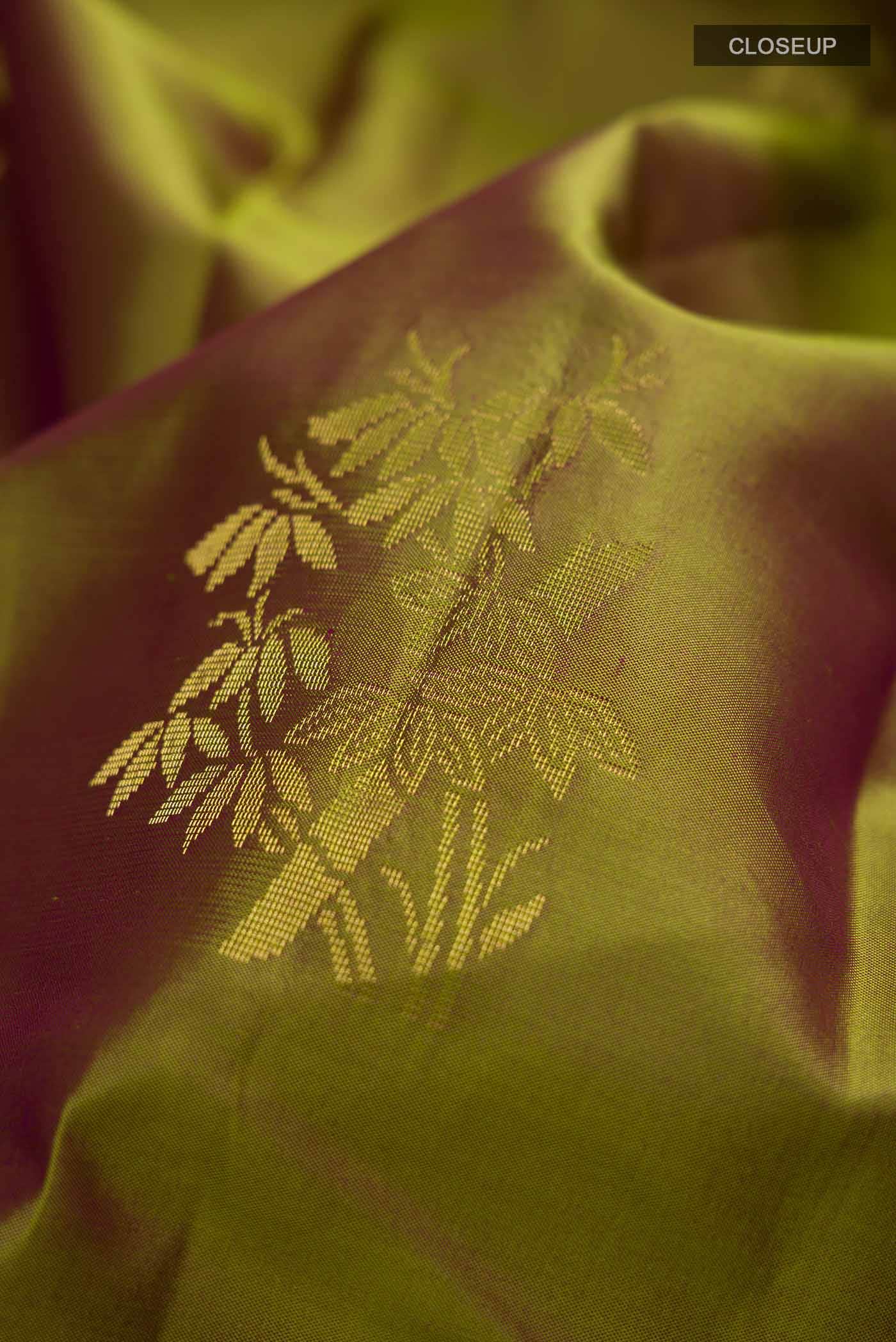 Green Kanchipuram Silk Saree