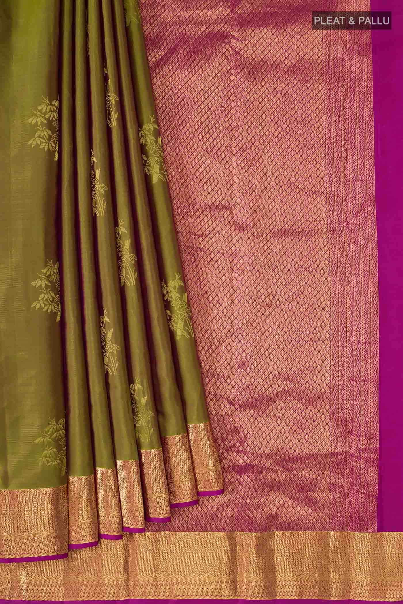 Green Kanchipuram Silk Saree