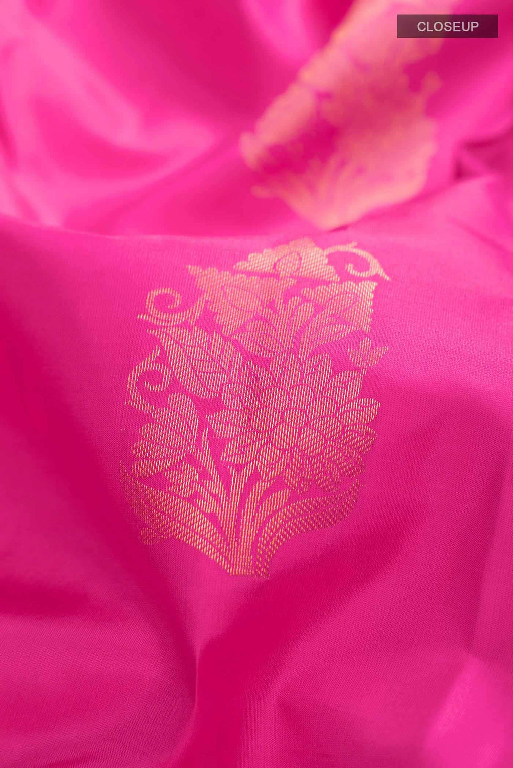 Pink Kanchipuram Silk Saree