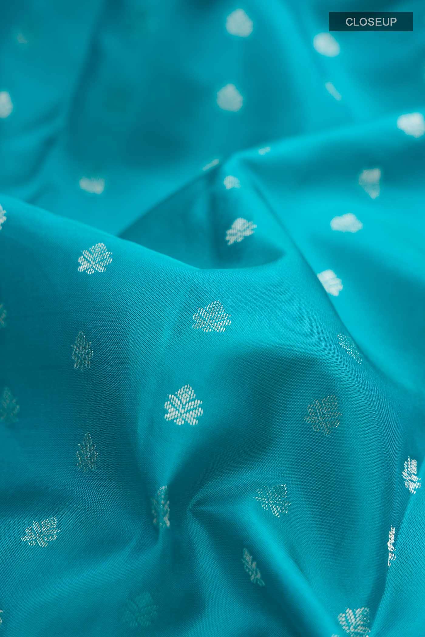 Blue Kanchipuram Silk Saree