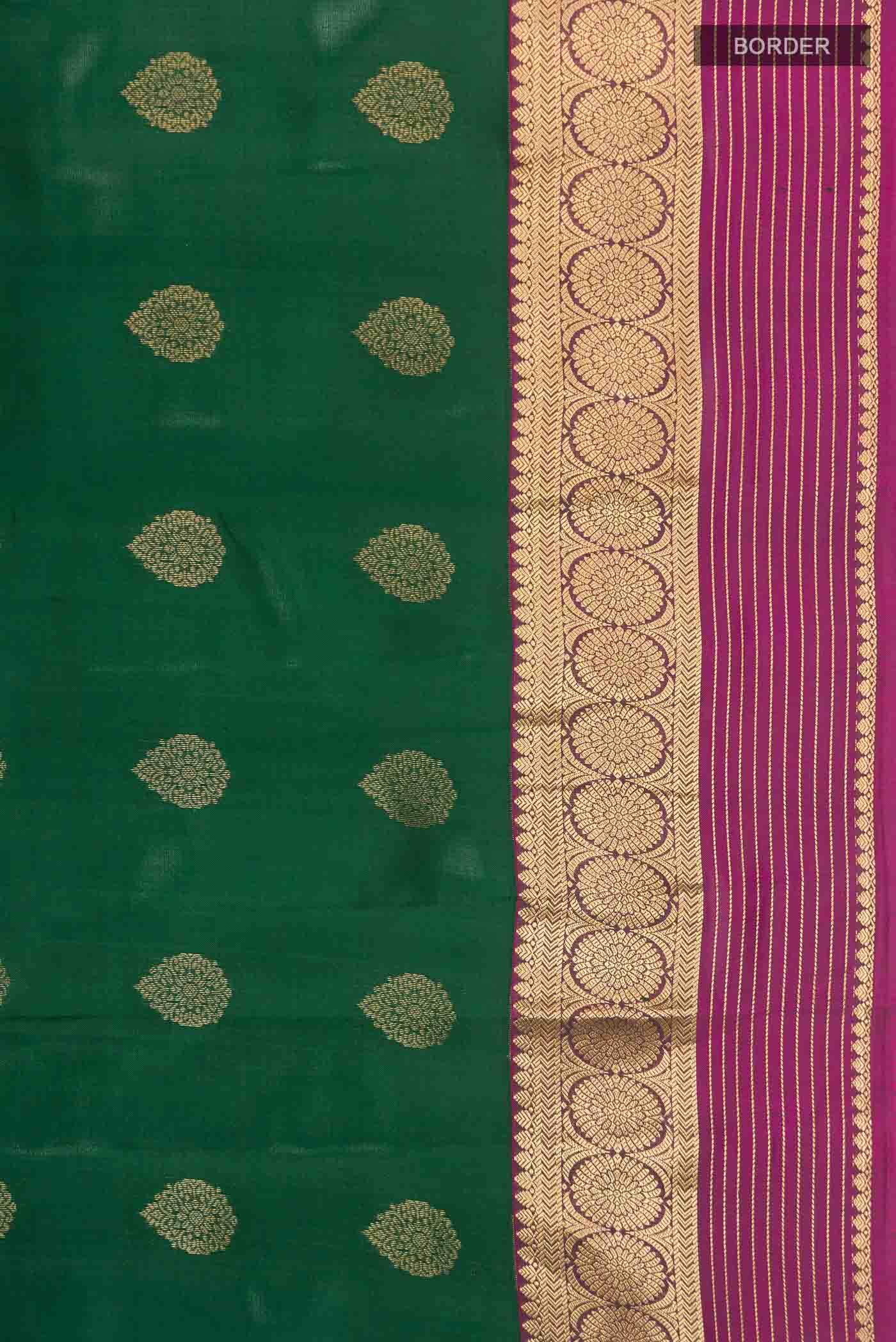 Green Kanchipuram Silk Saree