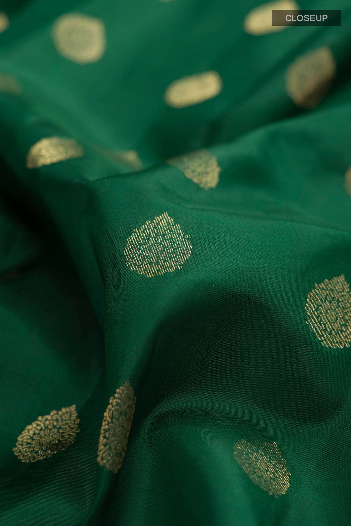 Green Kanchipuram Silk Saree