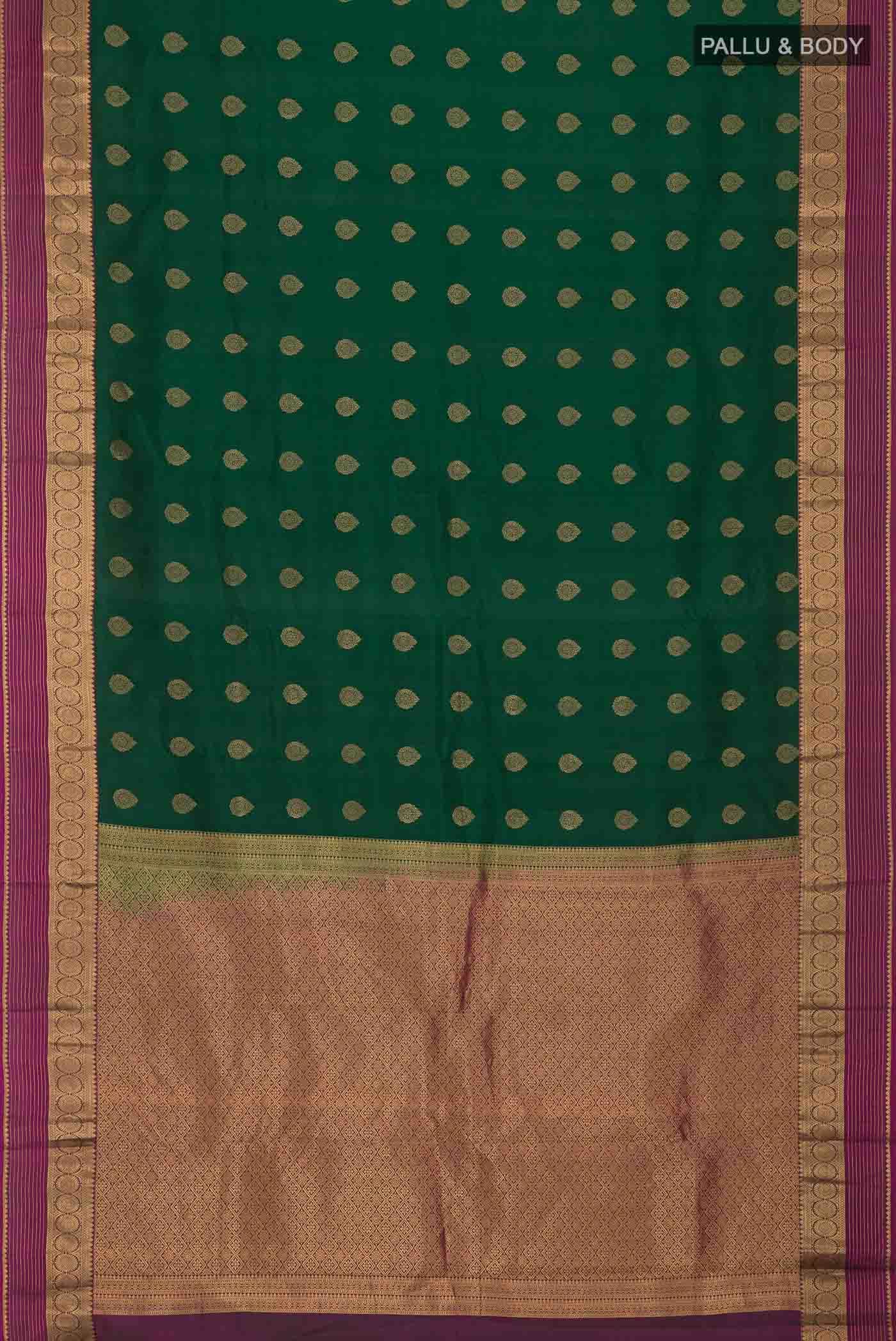 Green Kanchipuram Silk Saree