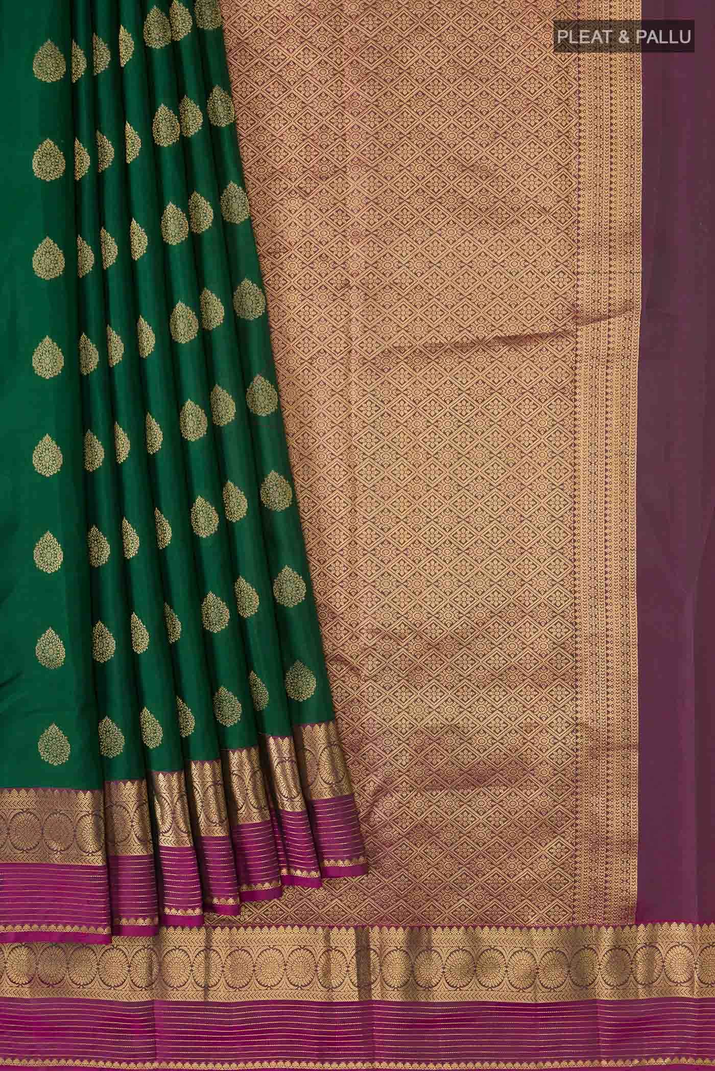 Green Kanchipuram Silk Saree