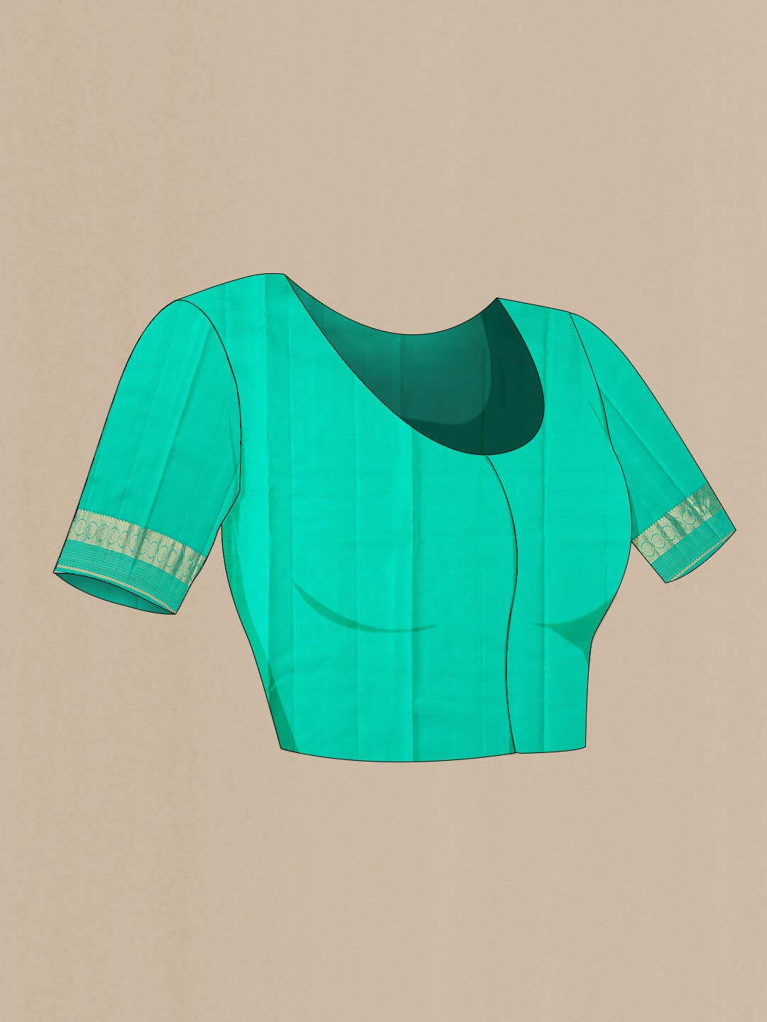 Green Kanchipuram Silk Saree