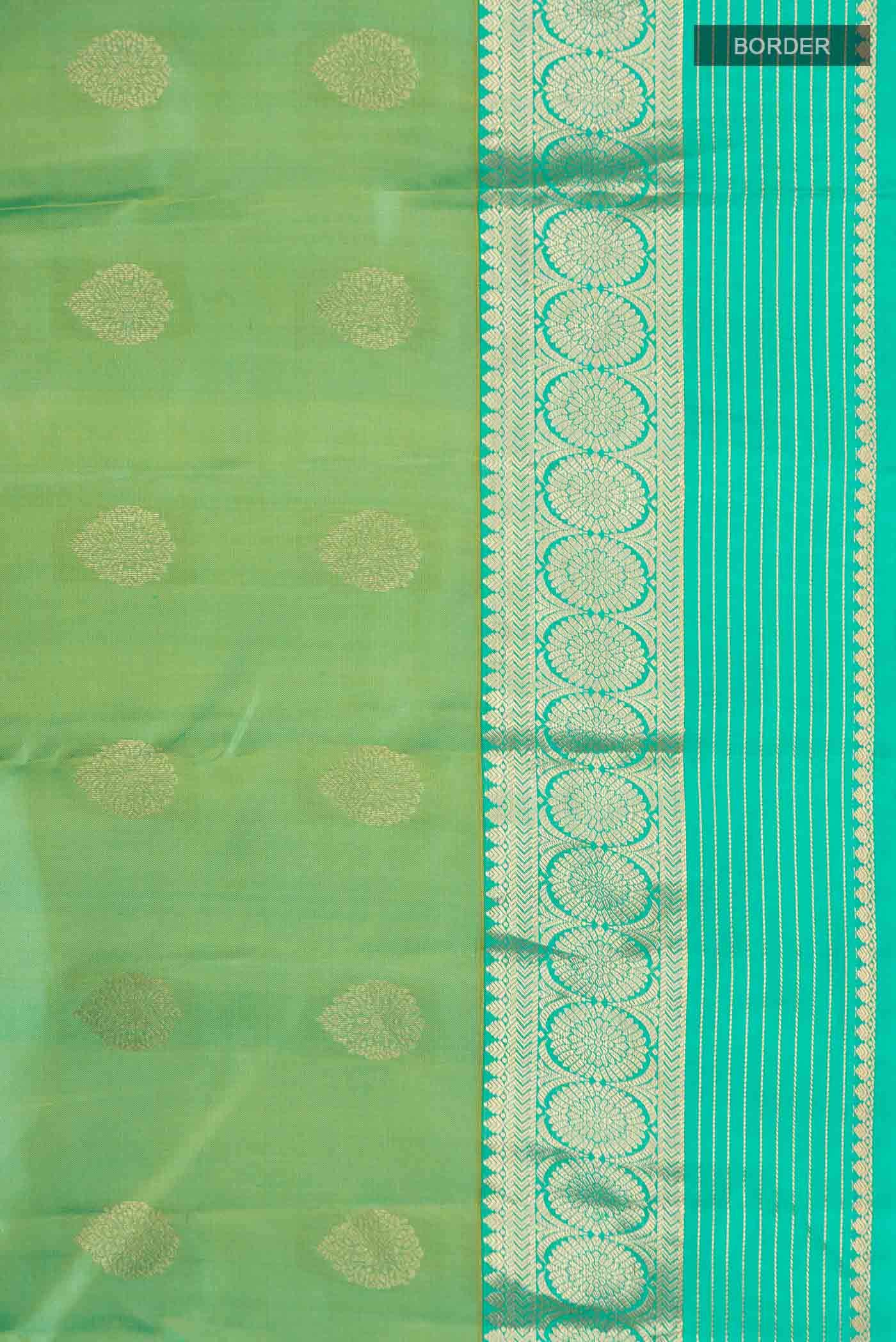 Green Kanchipuram Silk Saree