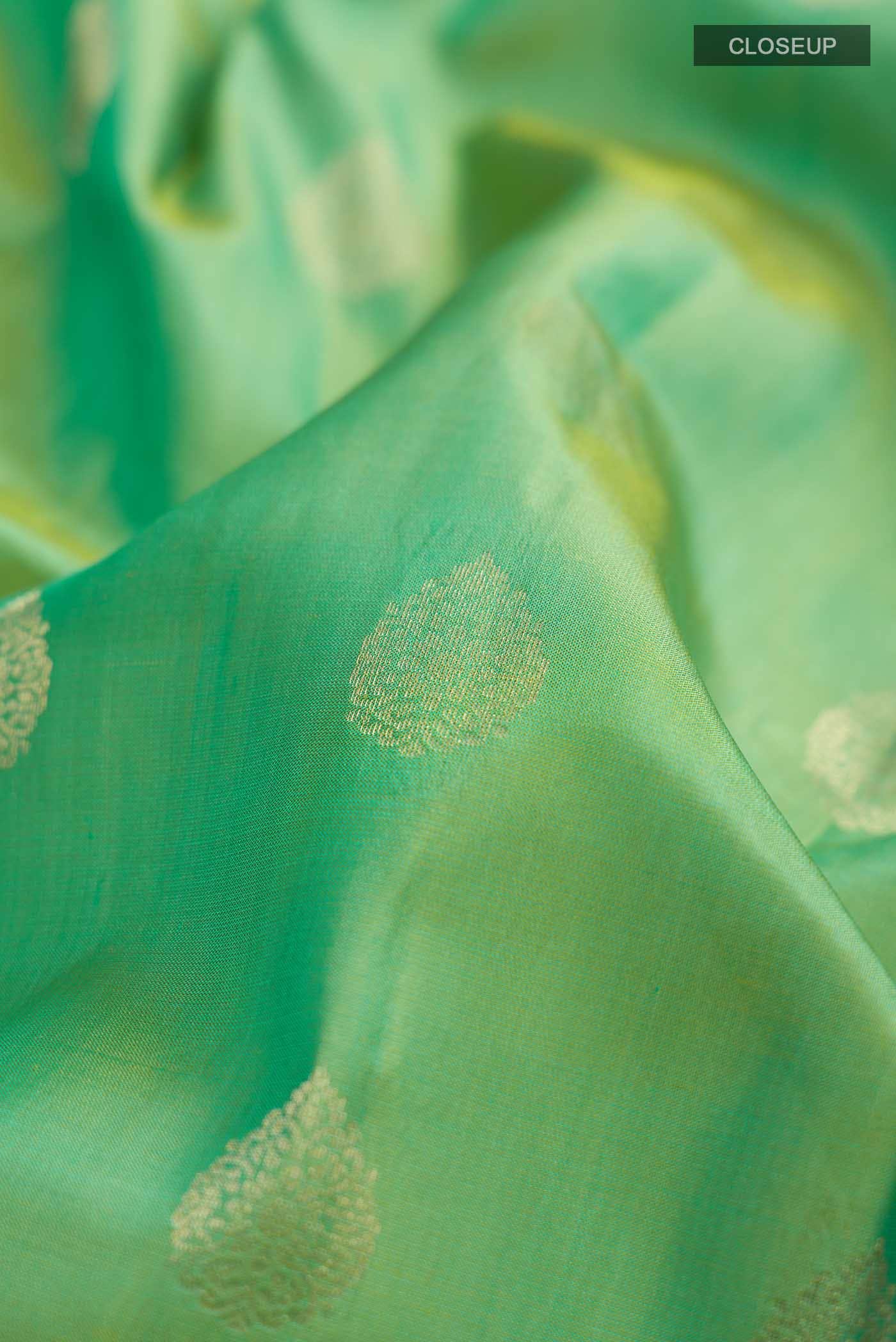 Green Kanchipuram Silk Saree