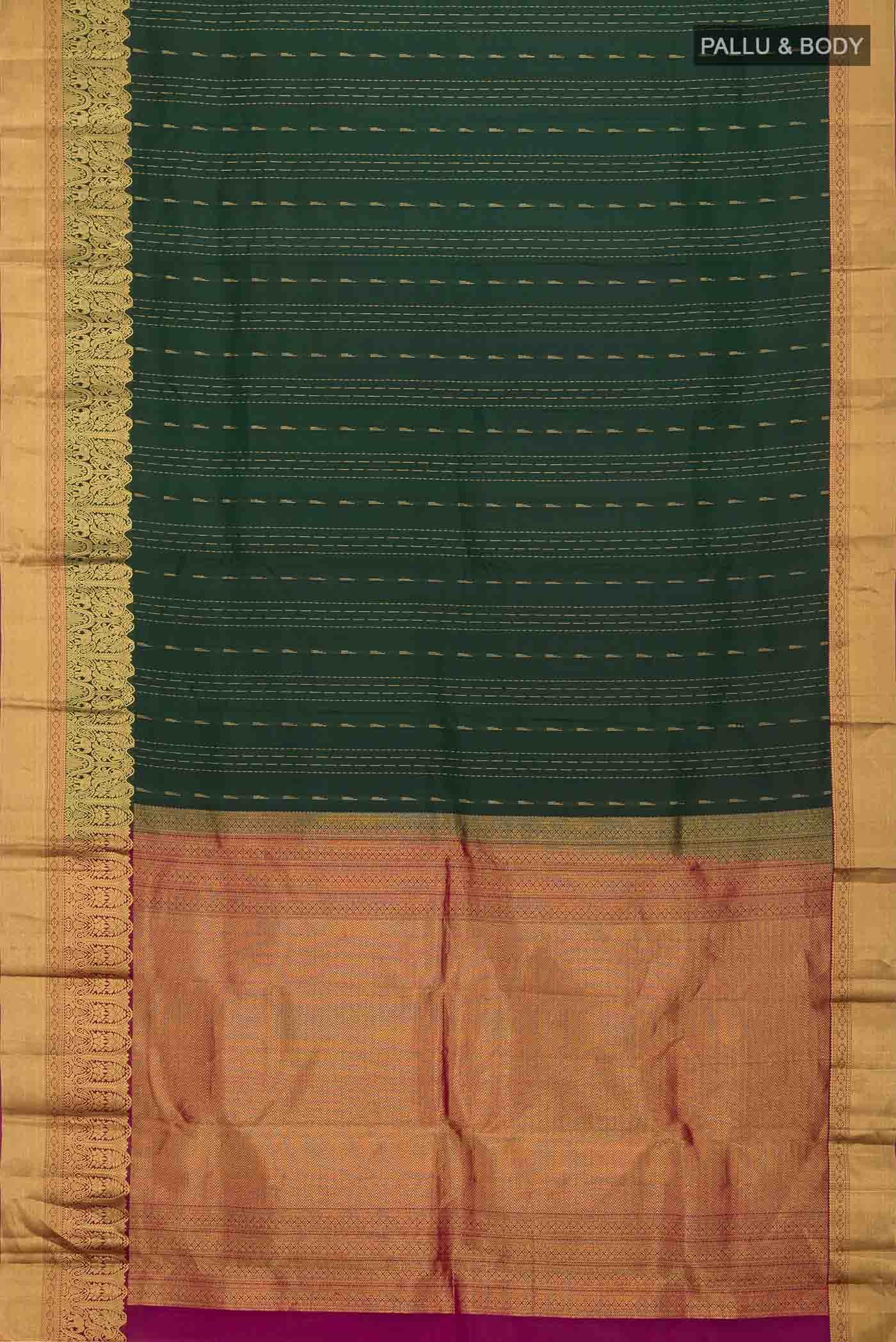 Green Kanchipuram Silk Saree