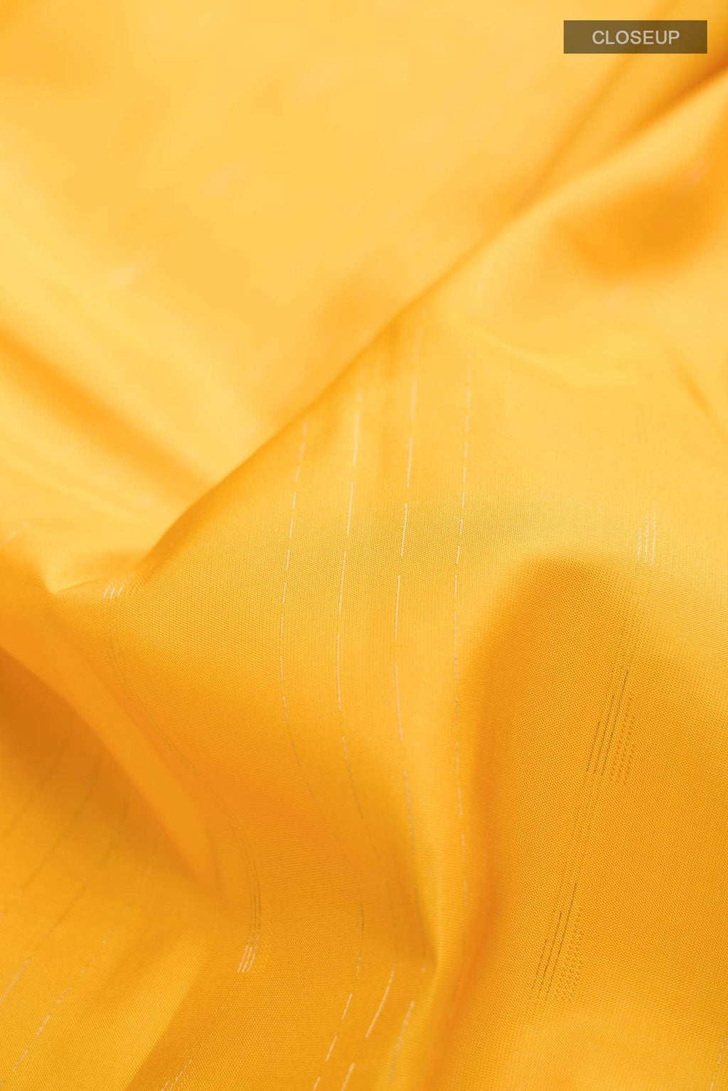 Yellow Kanchipuram Silk Saree