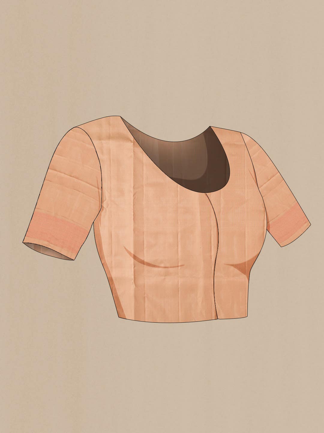 Brown Soft Silk Saree