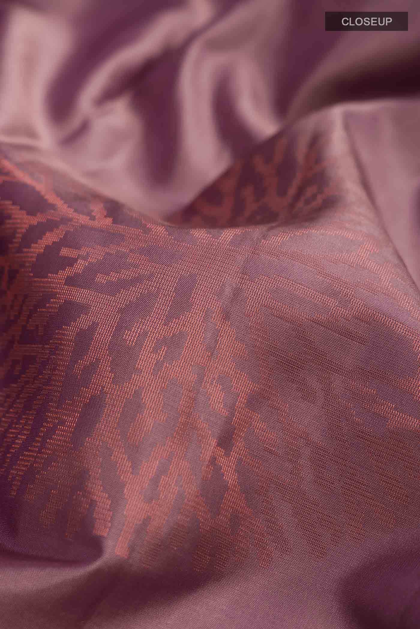 Mauve Soft Silk Saree