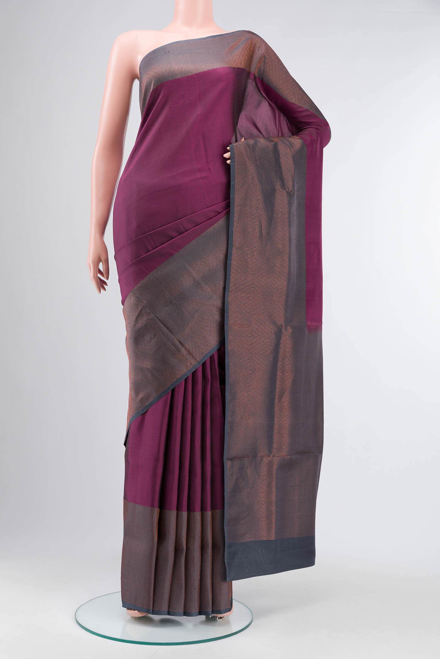 Purple Soft Silk Saree