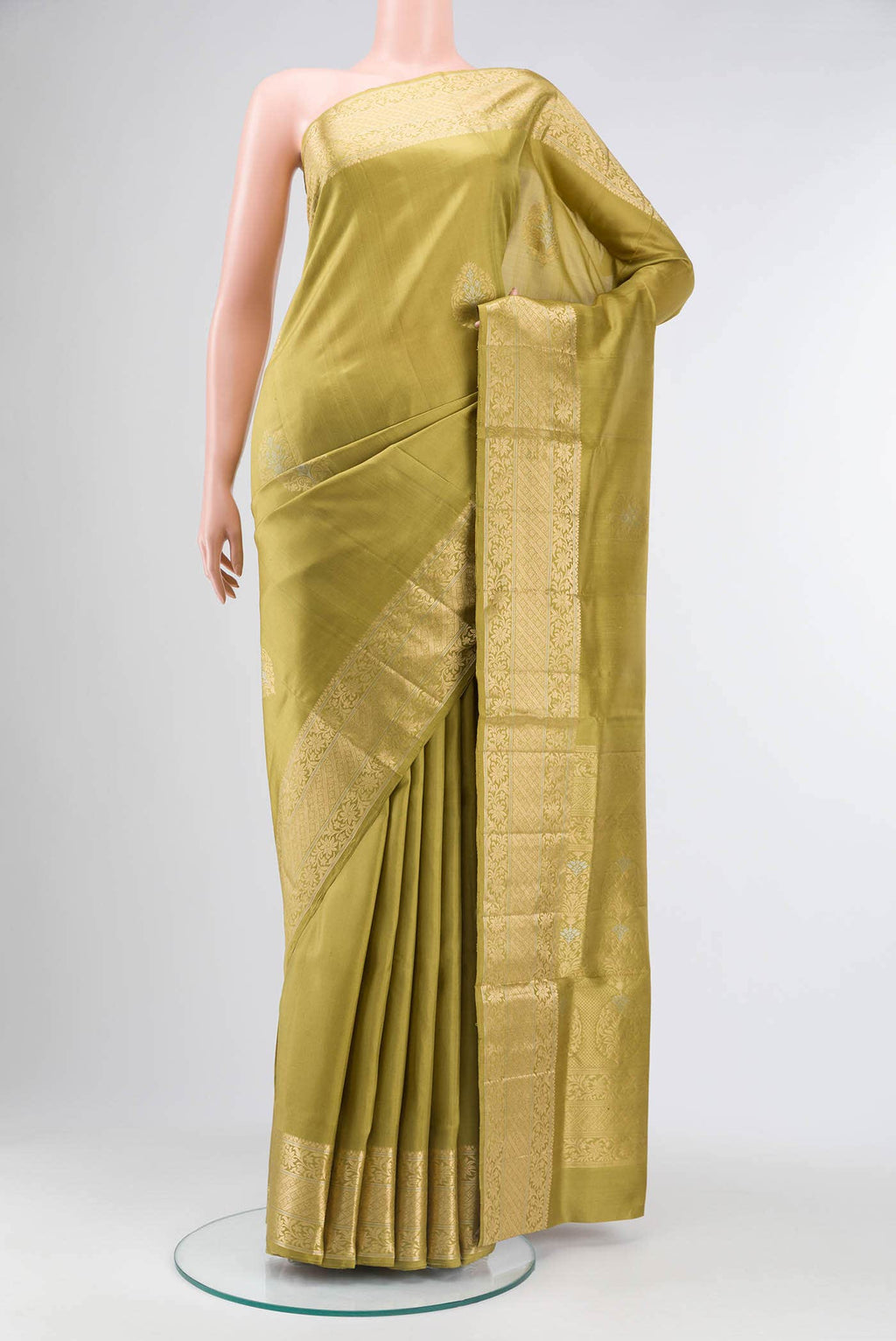 Green Soft Silk Saree