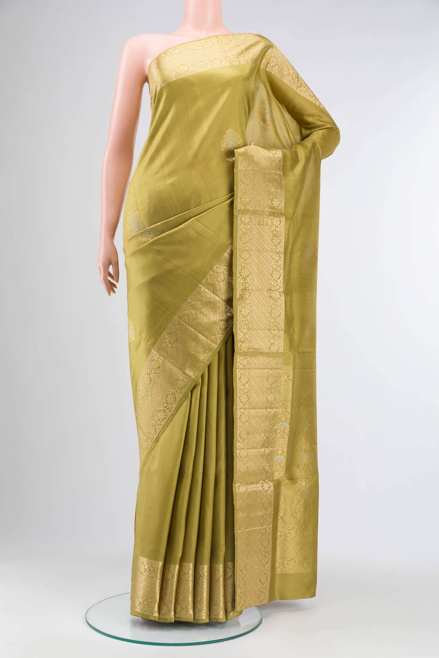 Green Soft Silk Saree