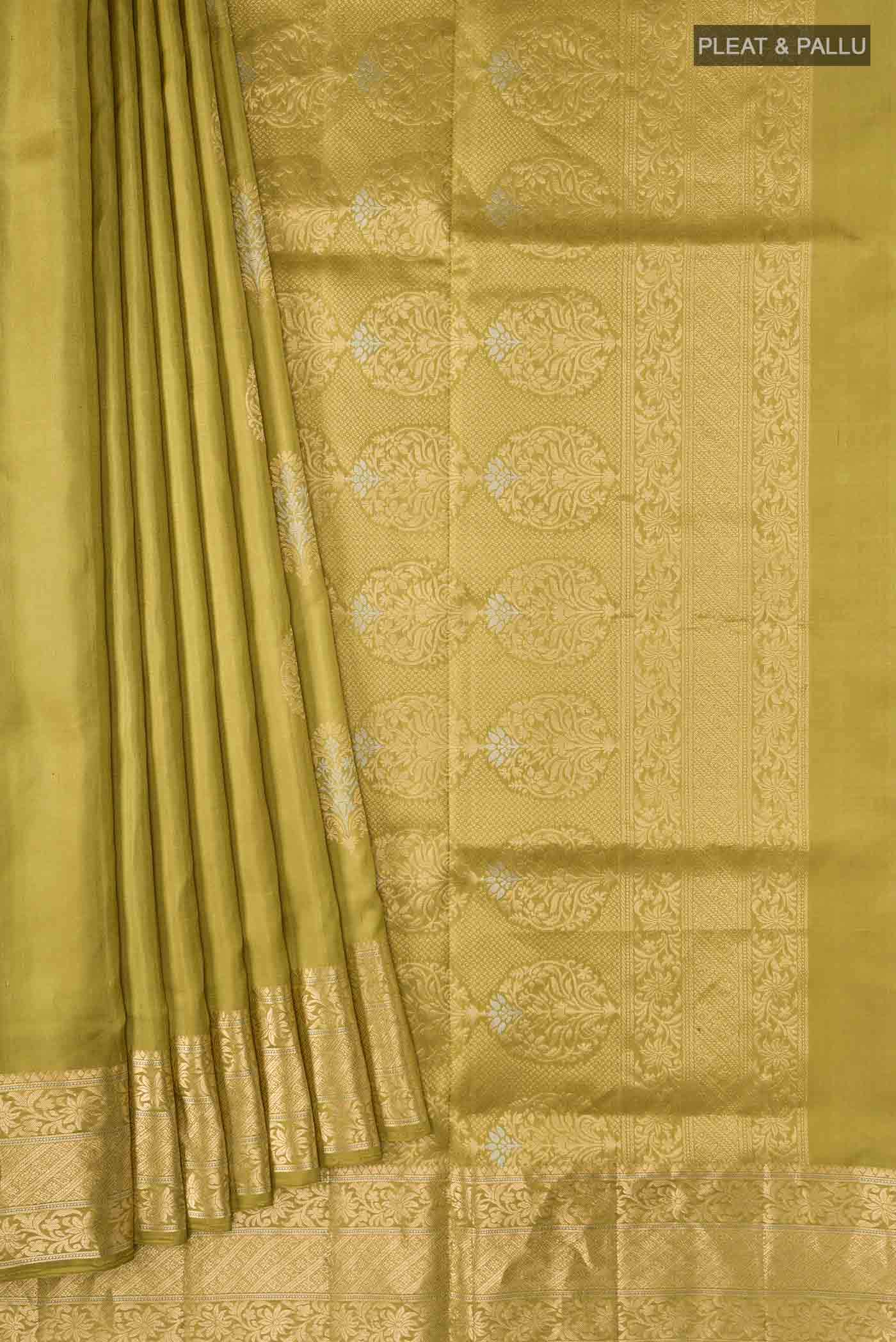 Green Soft Silk Saree