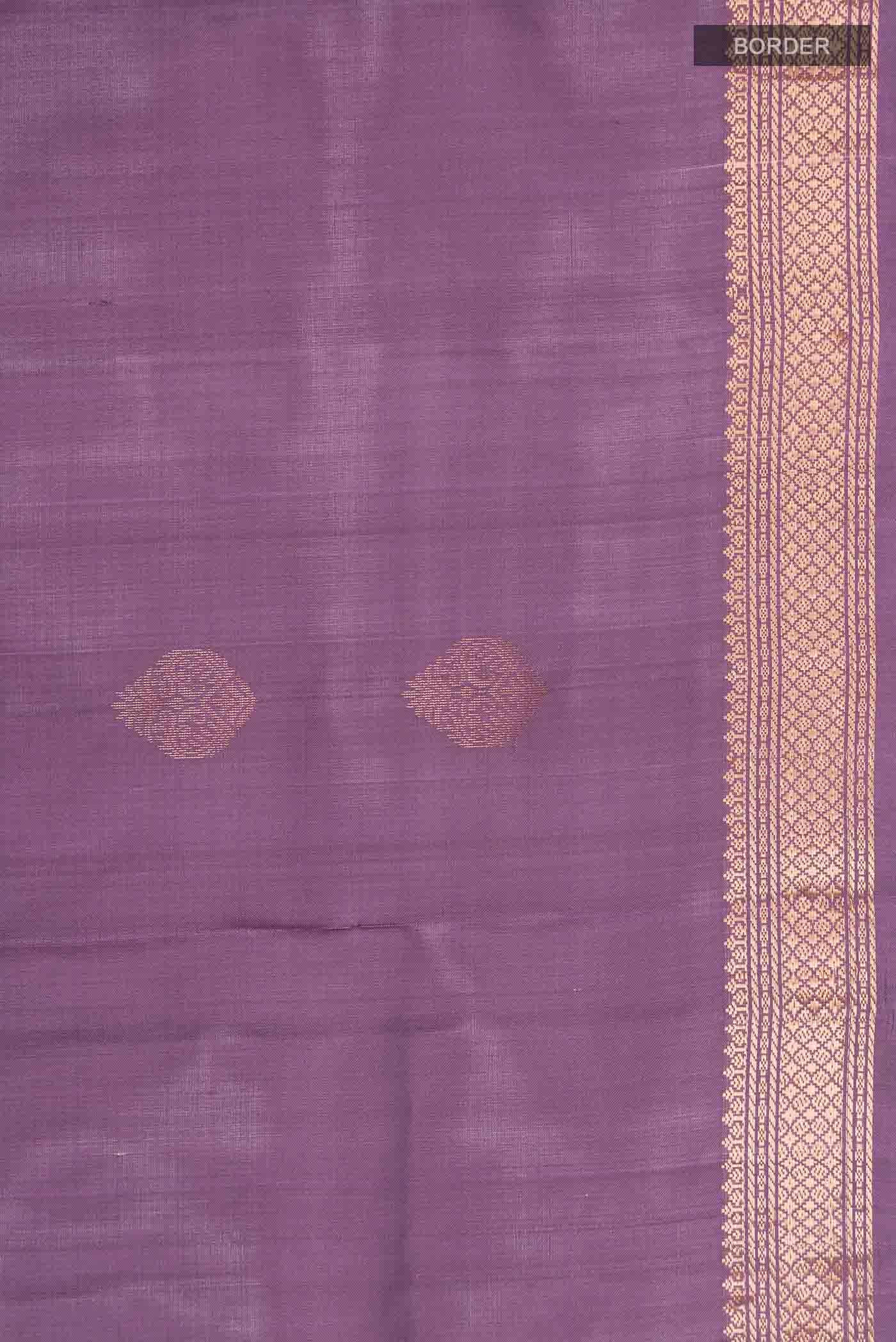 Lavender Soft Silk Saree