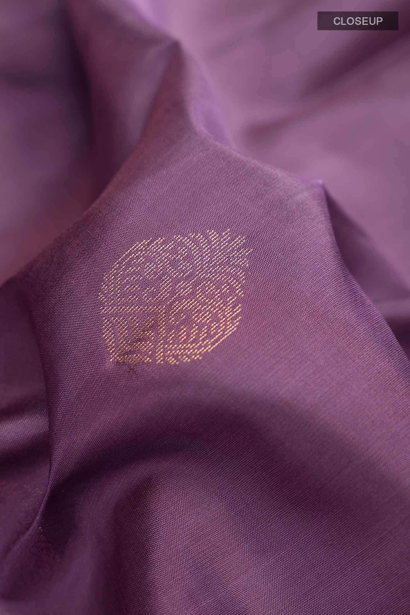 Lavender Soft Silk Saree