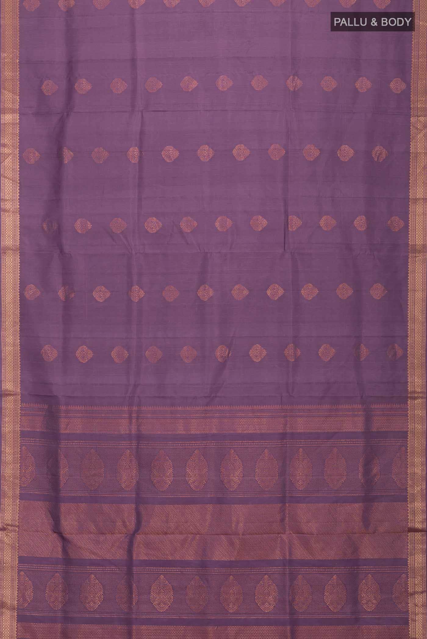 Lavender Soft Silk Saree