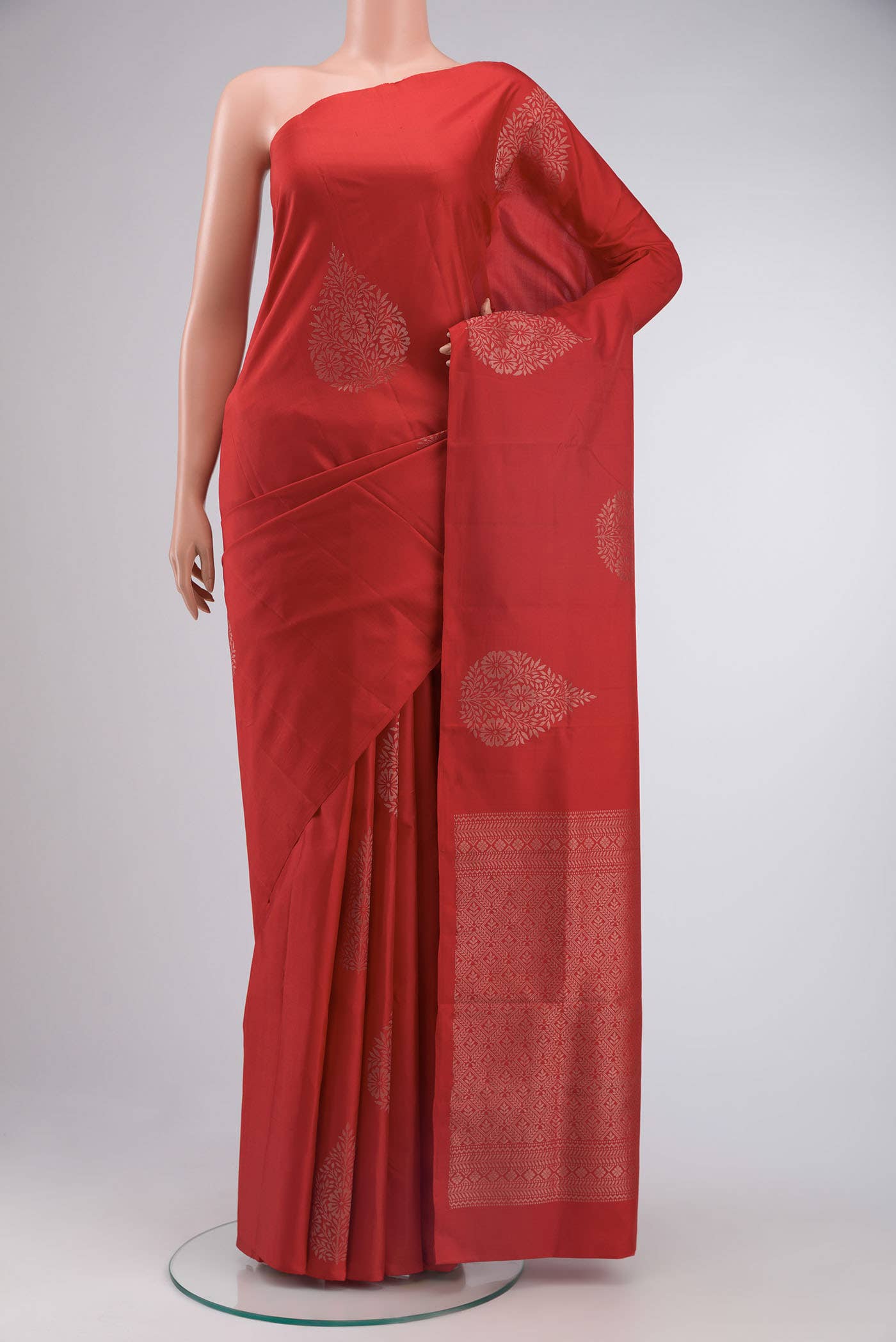 Red Soft Silk Saree