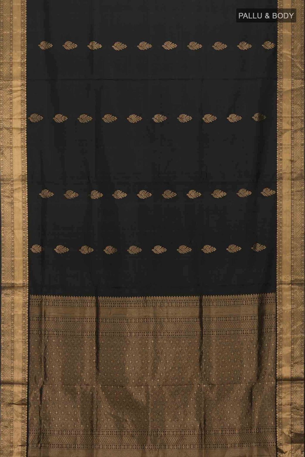 Black Soft Silk Saree