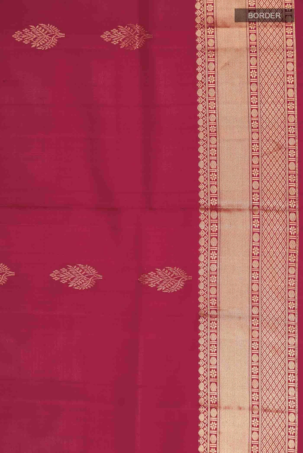 Maroon Soft Silk Saree