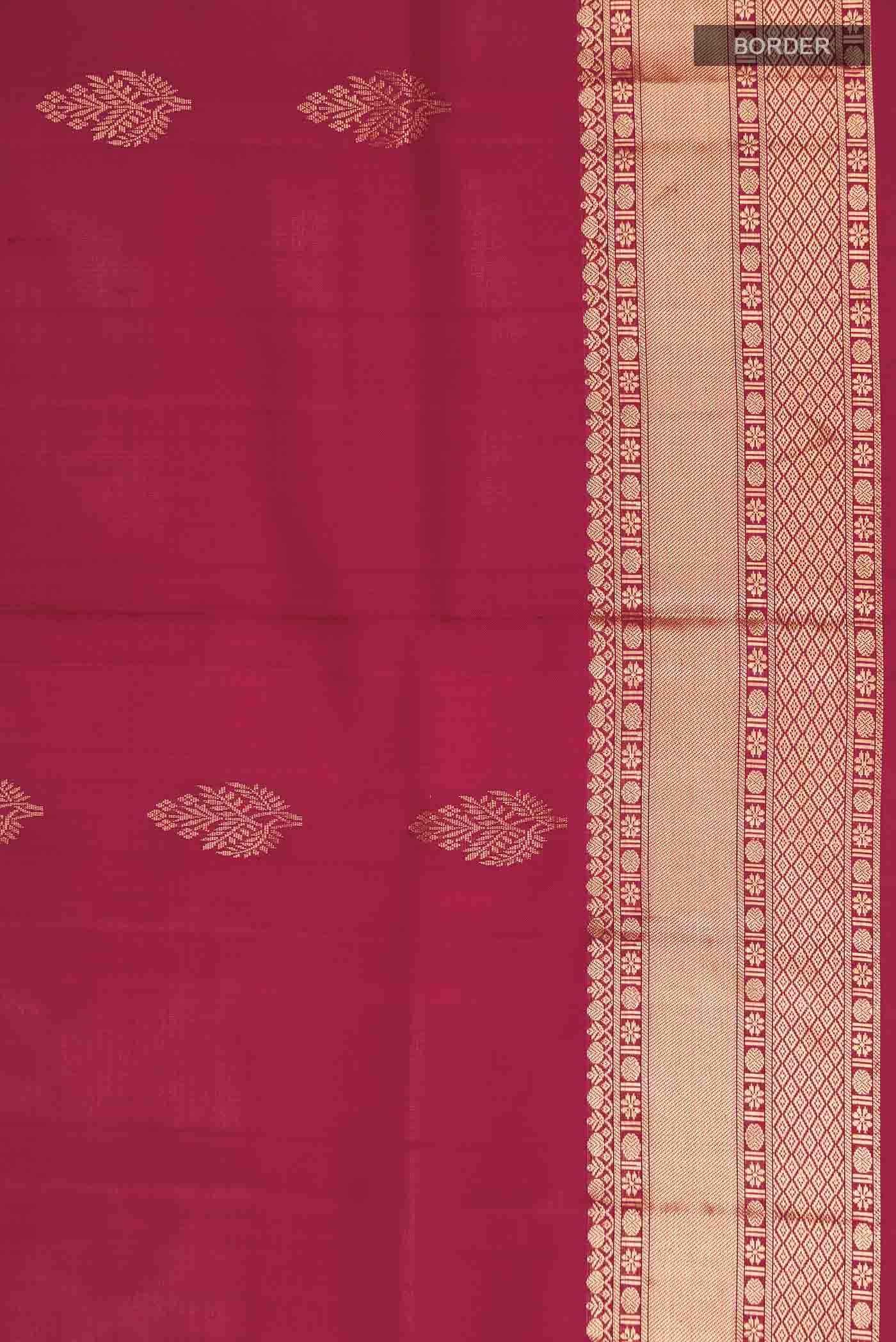 Maroon Soft Silk Saree