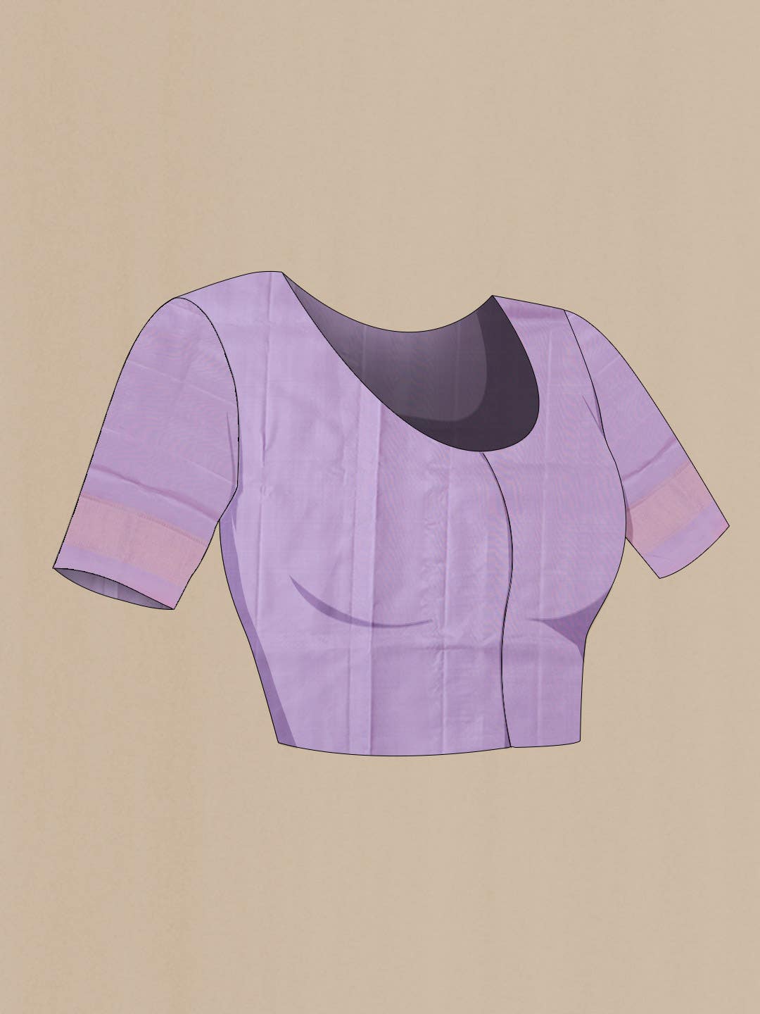 Lavender Soft Silk Saree