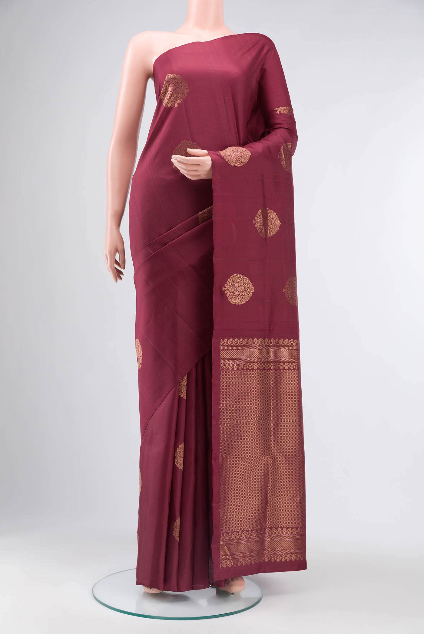 Purple Soft Silk Saree