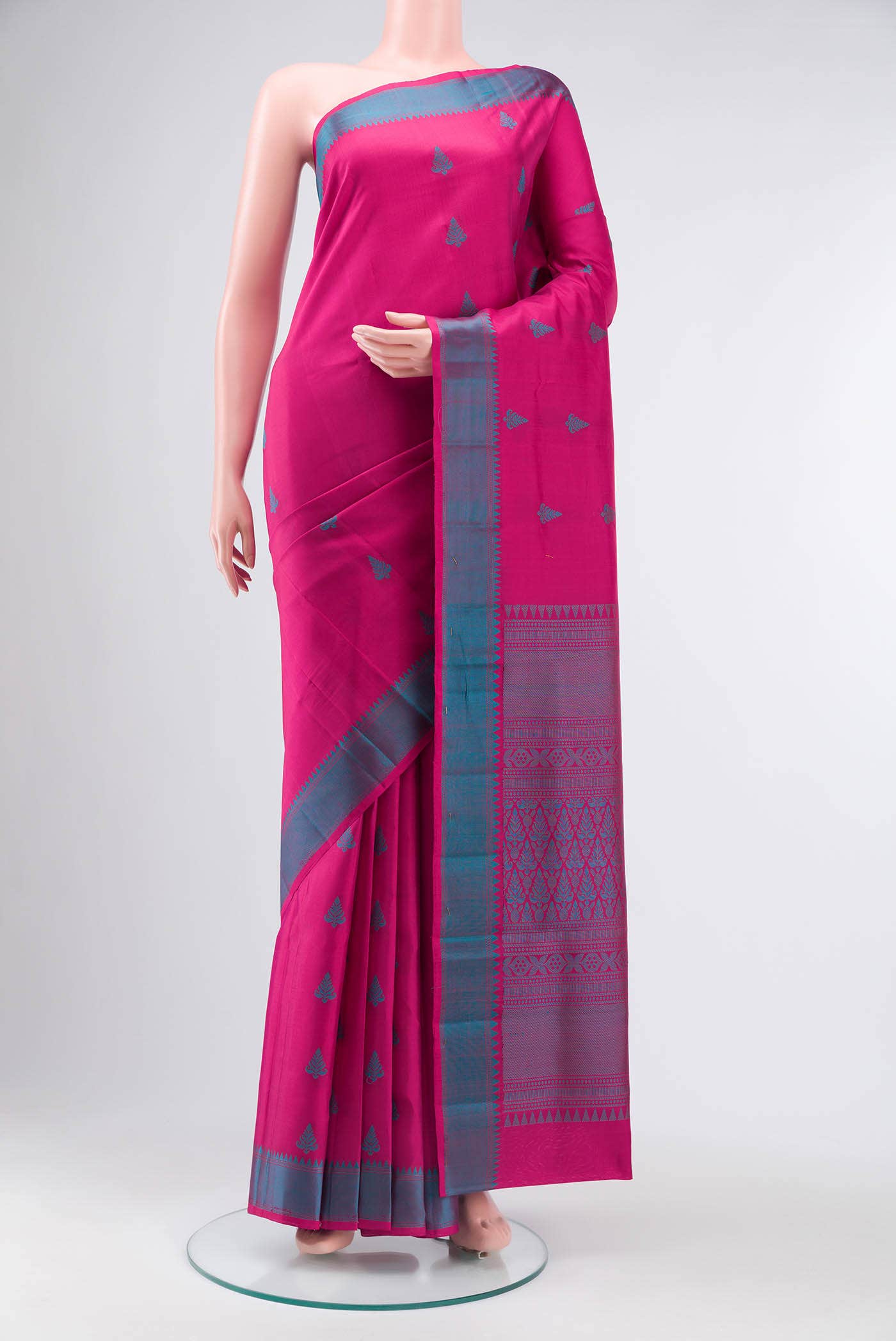 Pink Soft Silk Saree