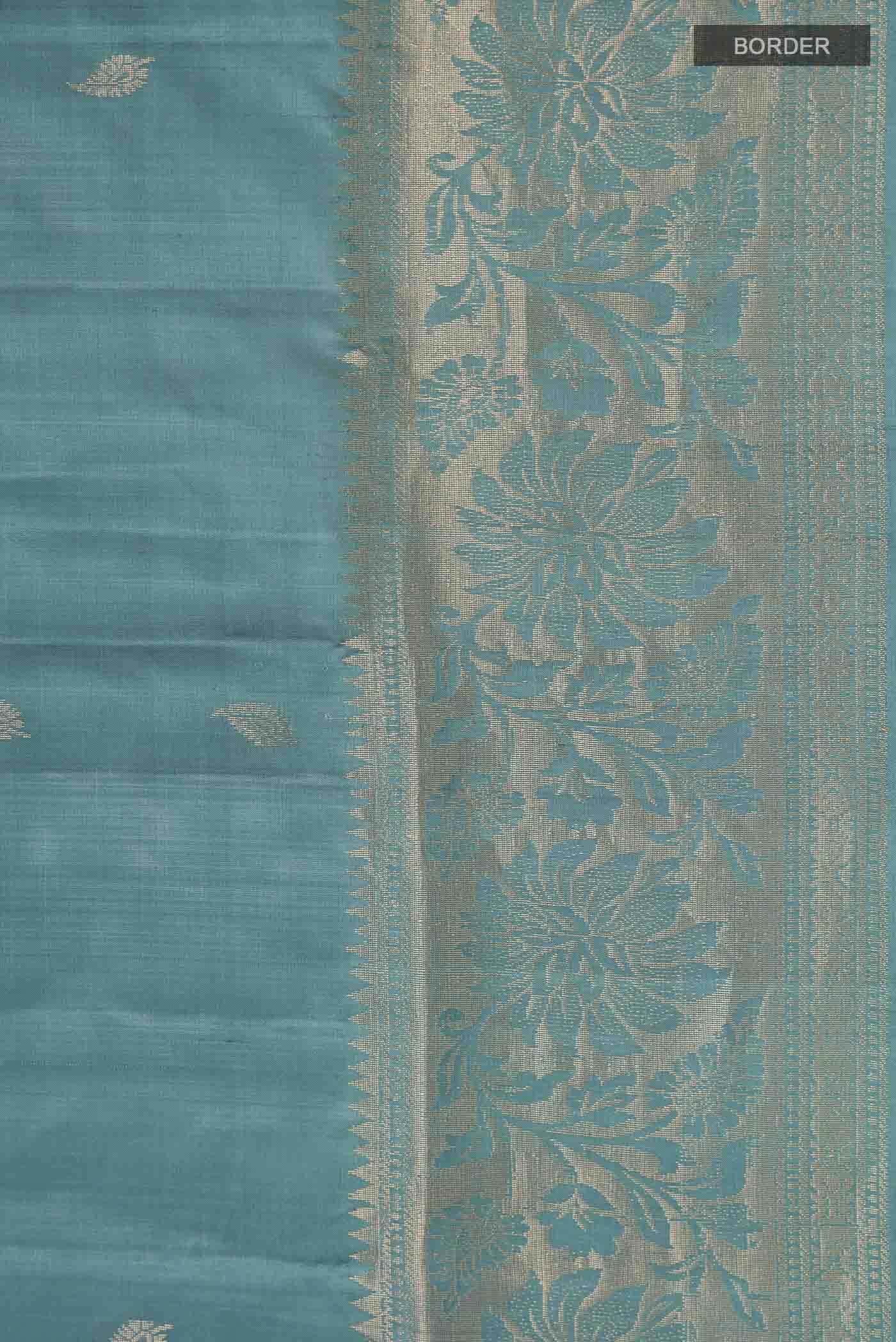 Blue Soft Silk Saree