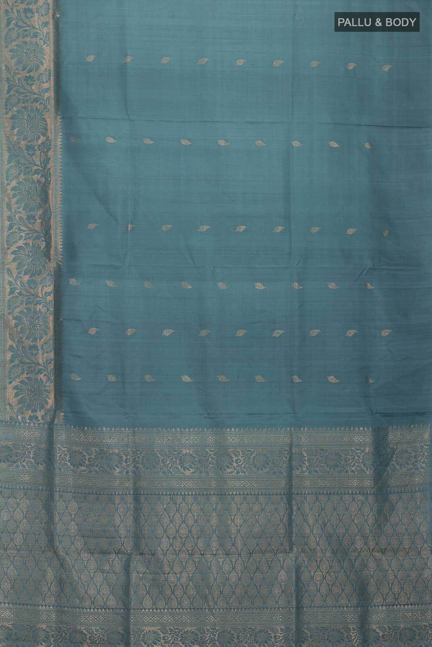 Blue Soft Silk Saree