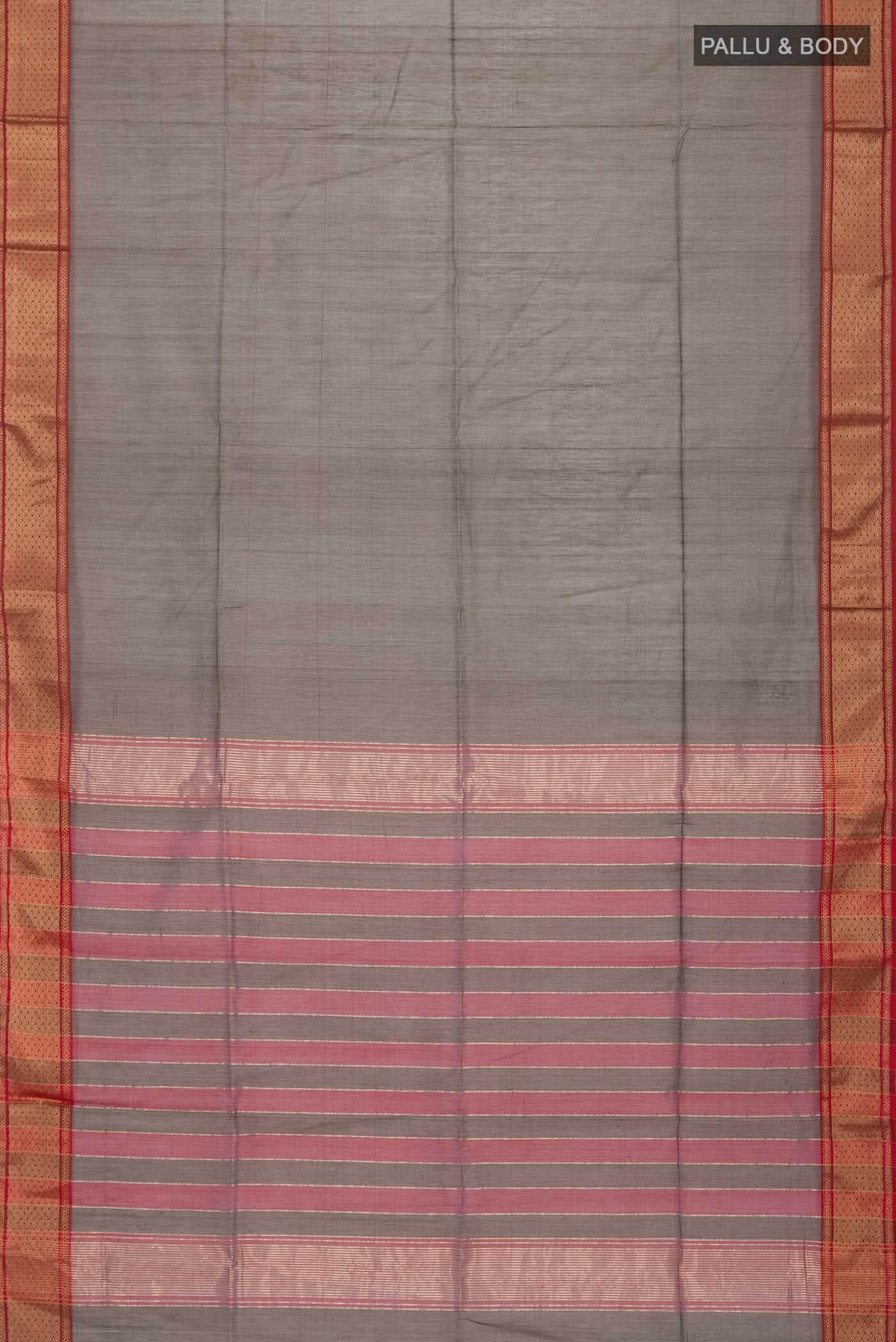 Green Maheshwari Silk Saree