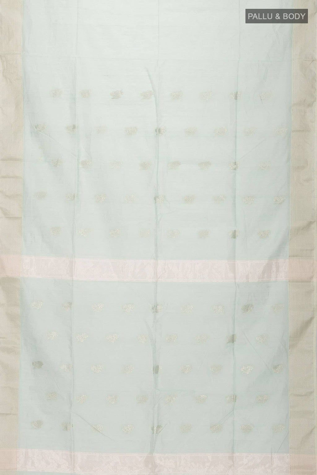 Light Green Maheshwari Silk Saree