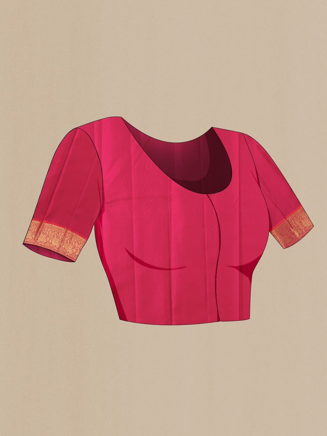 Lavender Kanchipuram Silk Saree
