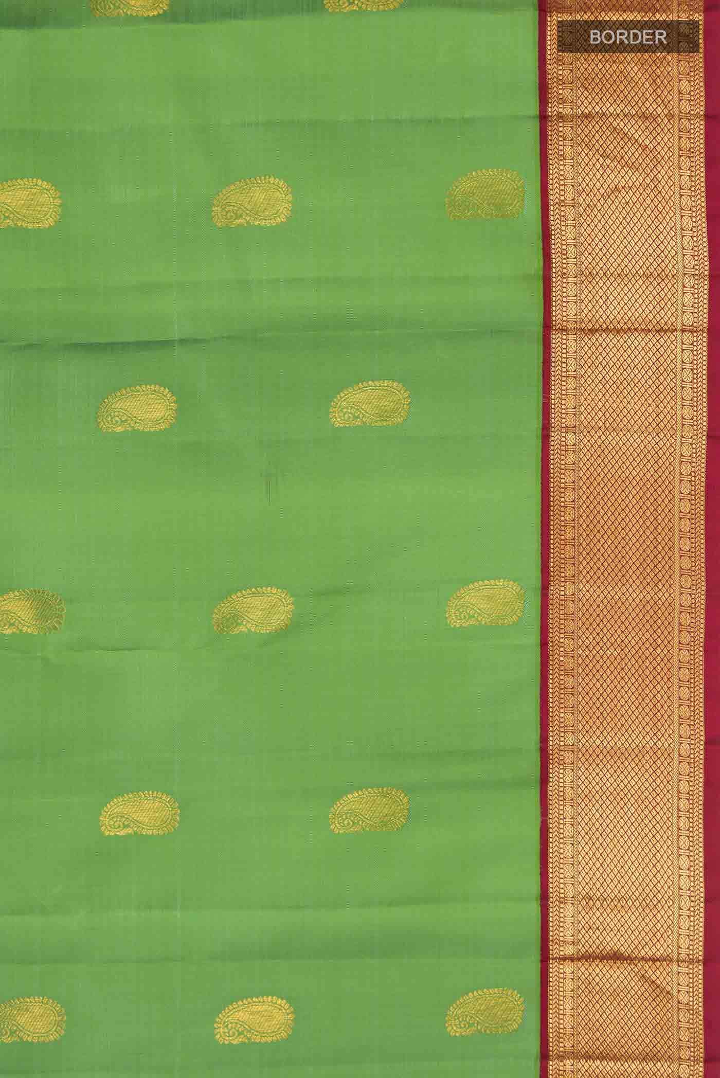 Green Kanchipuram Silk Saree