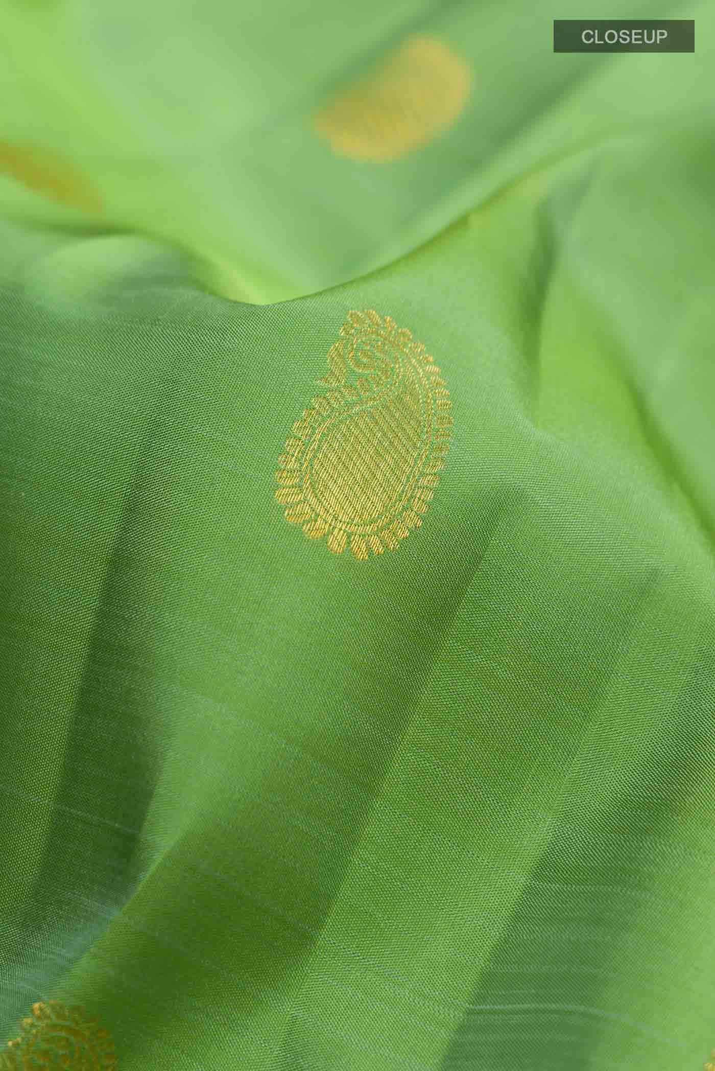 Green Kanchipuram Silk Saree