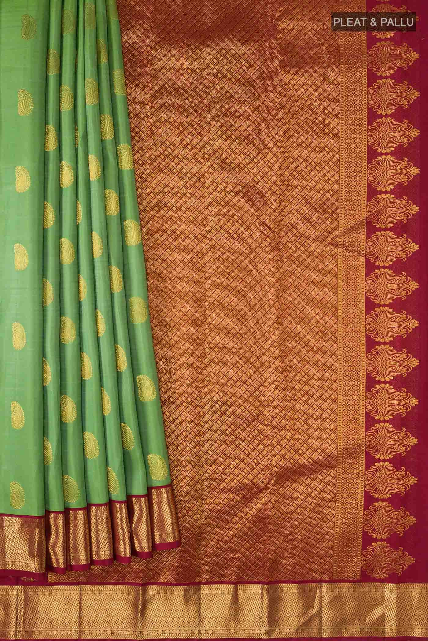Green Kanchipuram Silk Saree