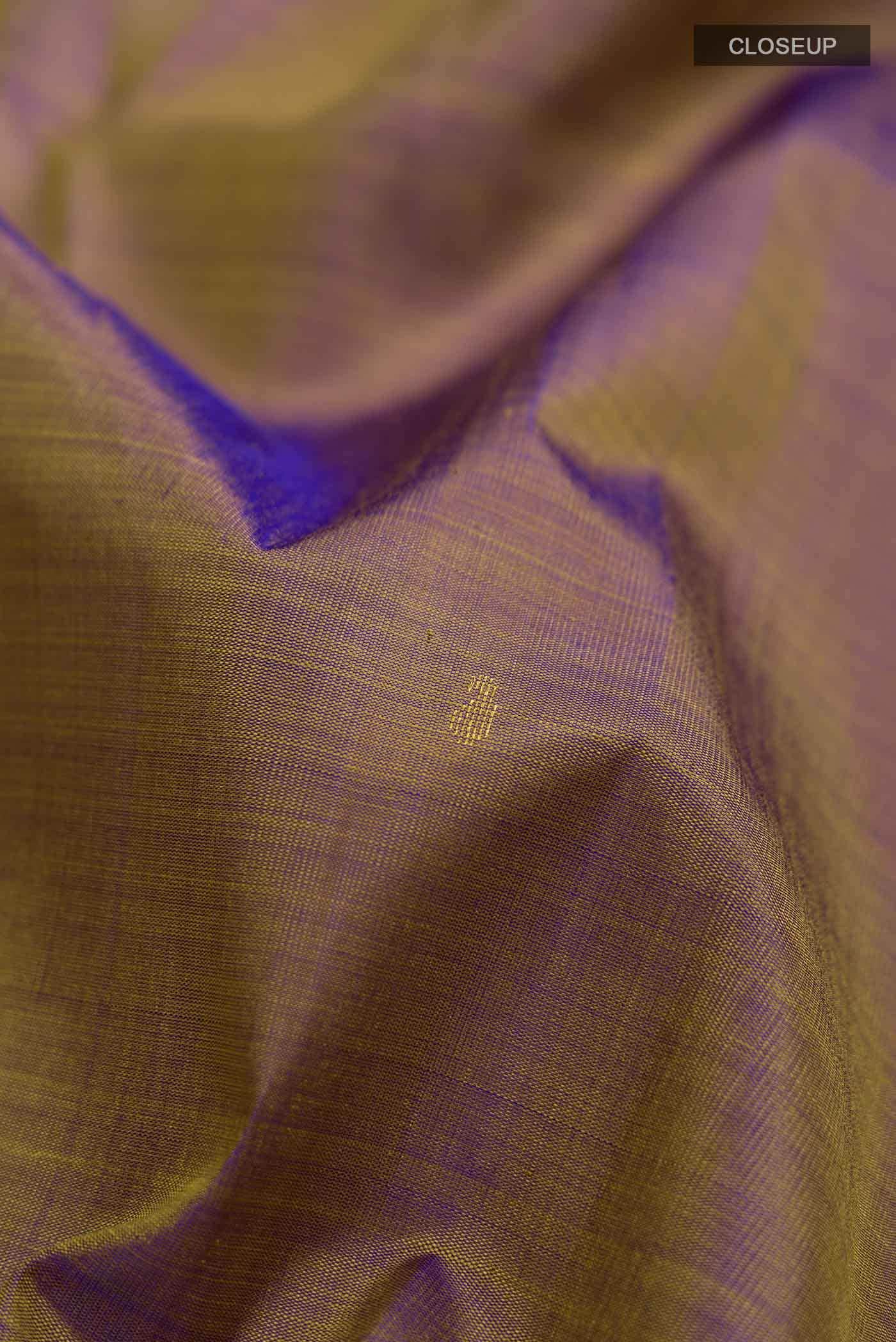 Blue Kanchipuram Silk Saree