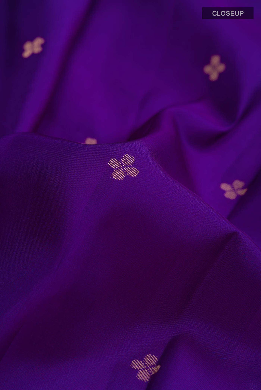 Violet Kanchipuram Silk Saree