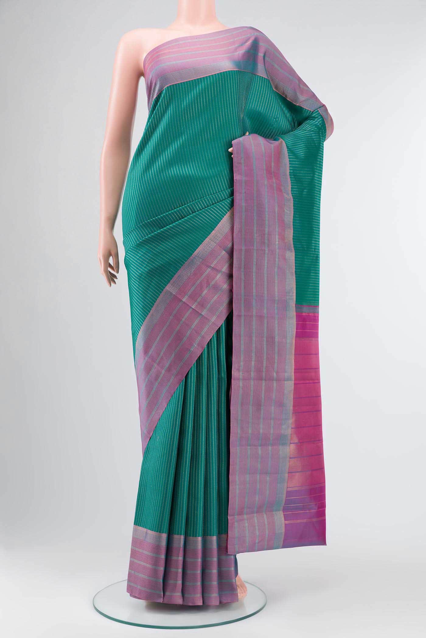 Green Kanchipuram Silk Saree