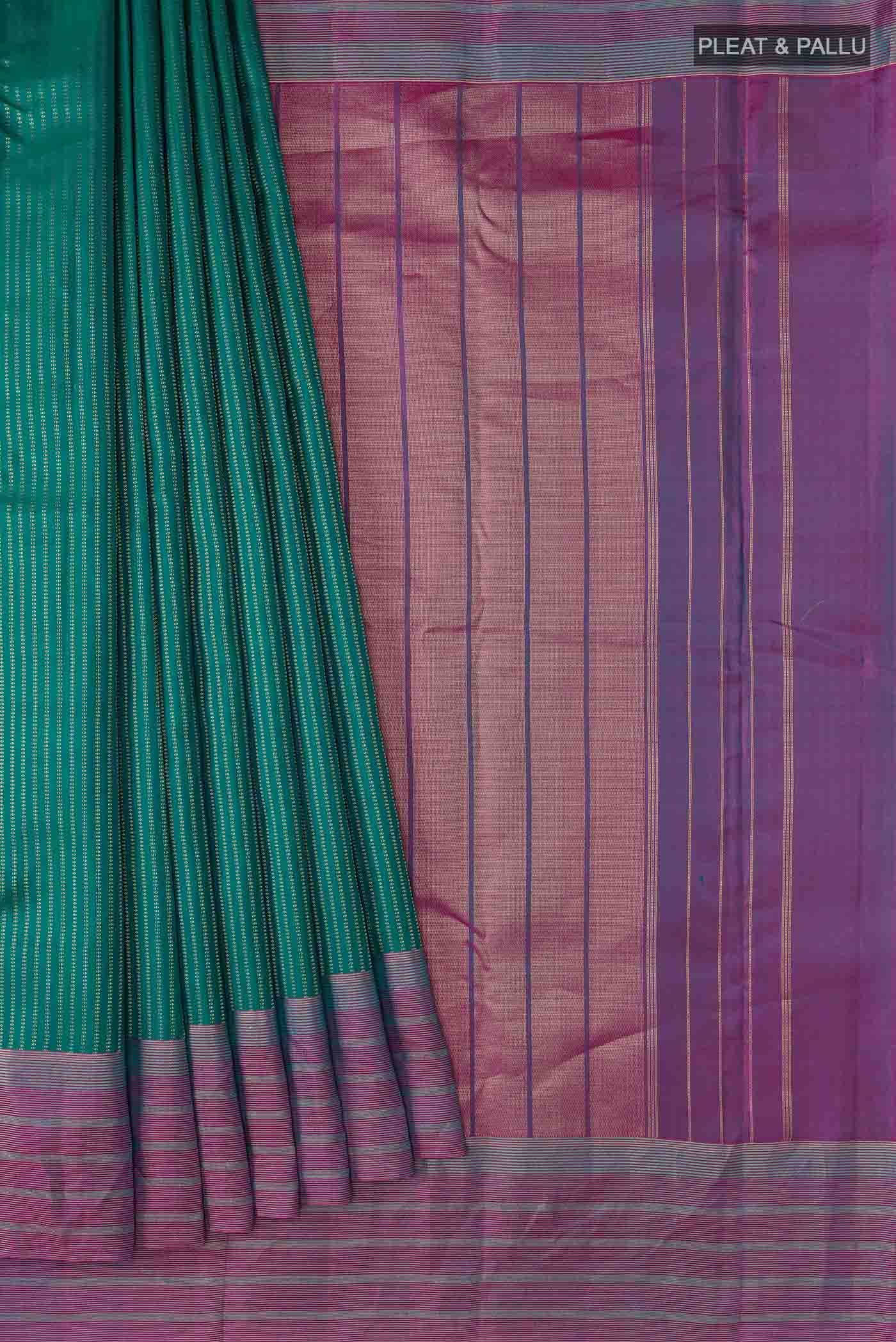 Green Kanchipuram Silk Saree