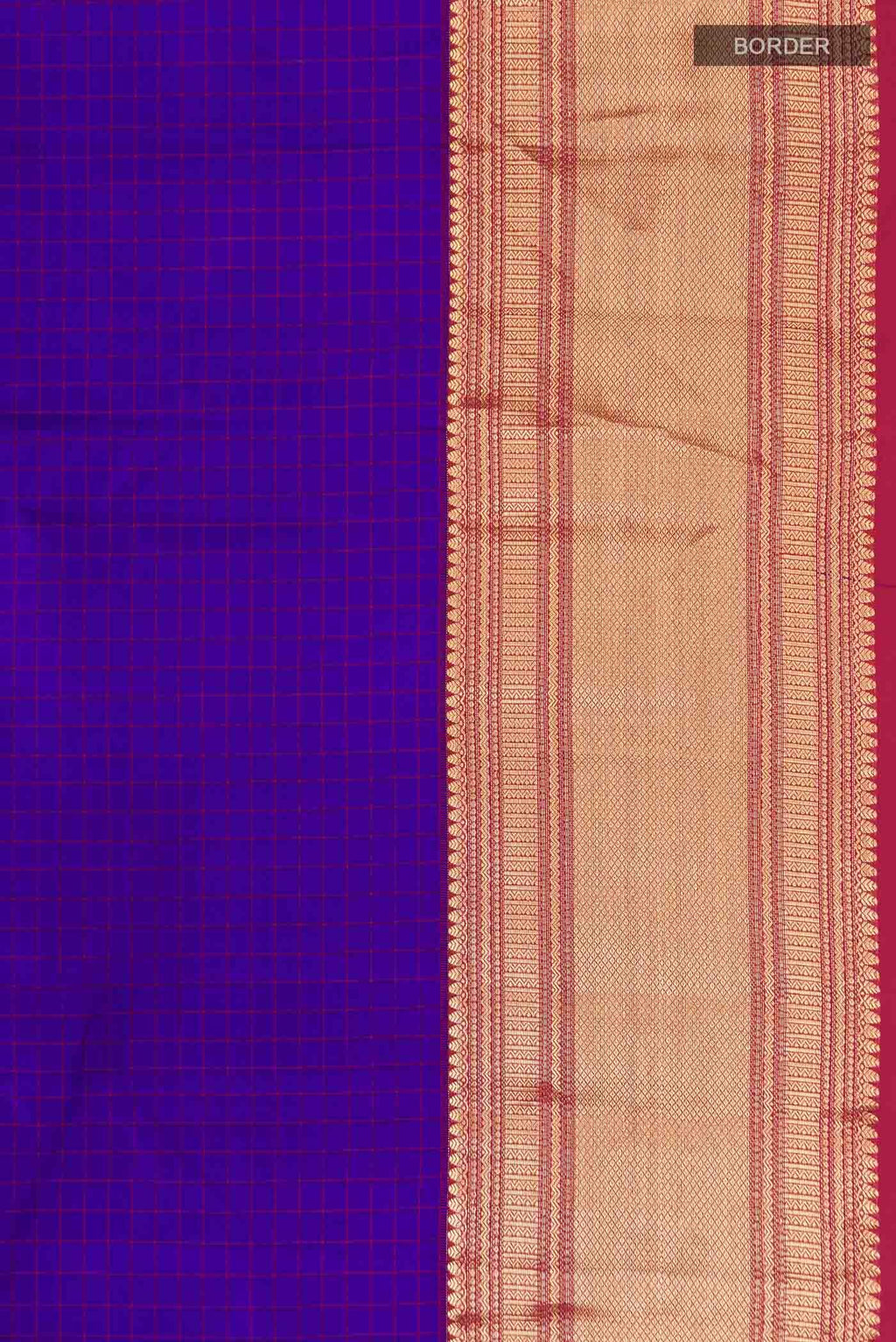 Blue Kanchipuram Silk Saree