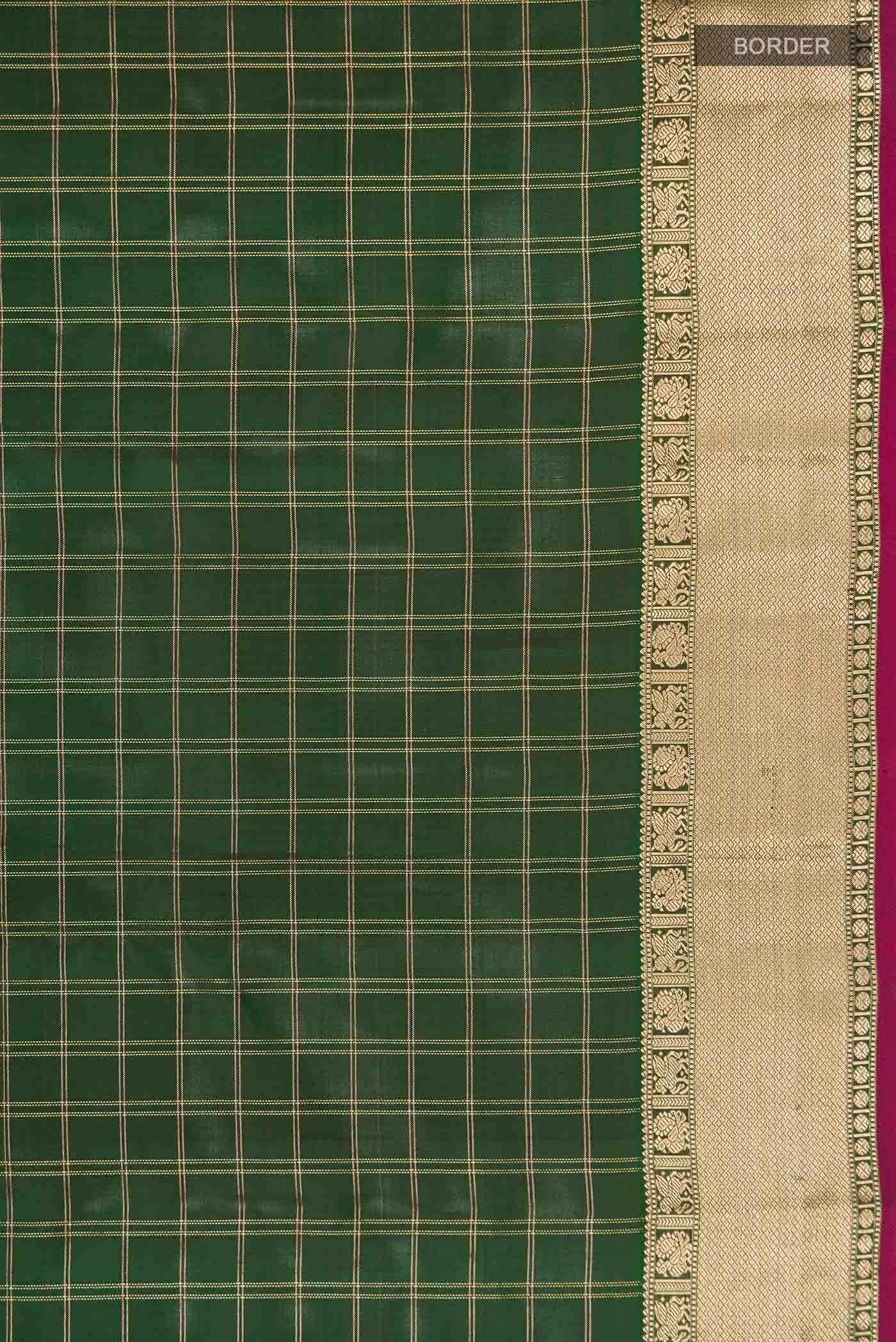 Green Kanchipuram Silk Saree