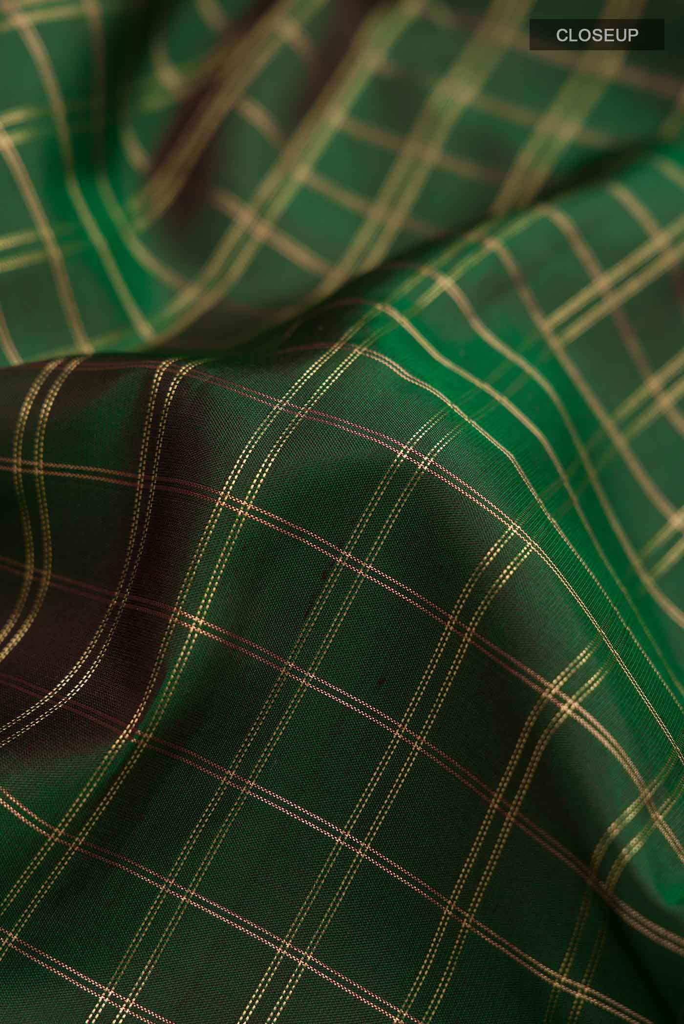 Green Kanchipuram Silk Saree